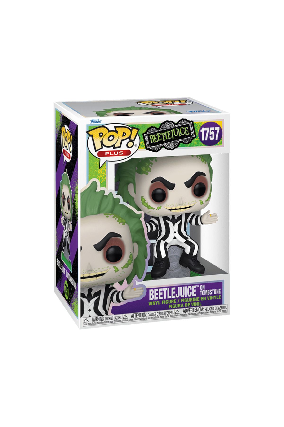 Funko Pop Plus Beetlejuice Beetlejuice On Tombstone No:1757