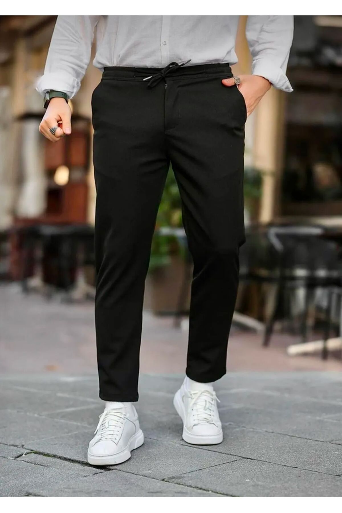 neonstore ERKEK NORMAL KALIP LİKRALI JOGGER PANTOLON