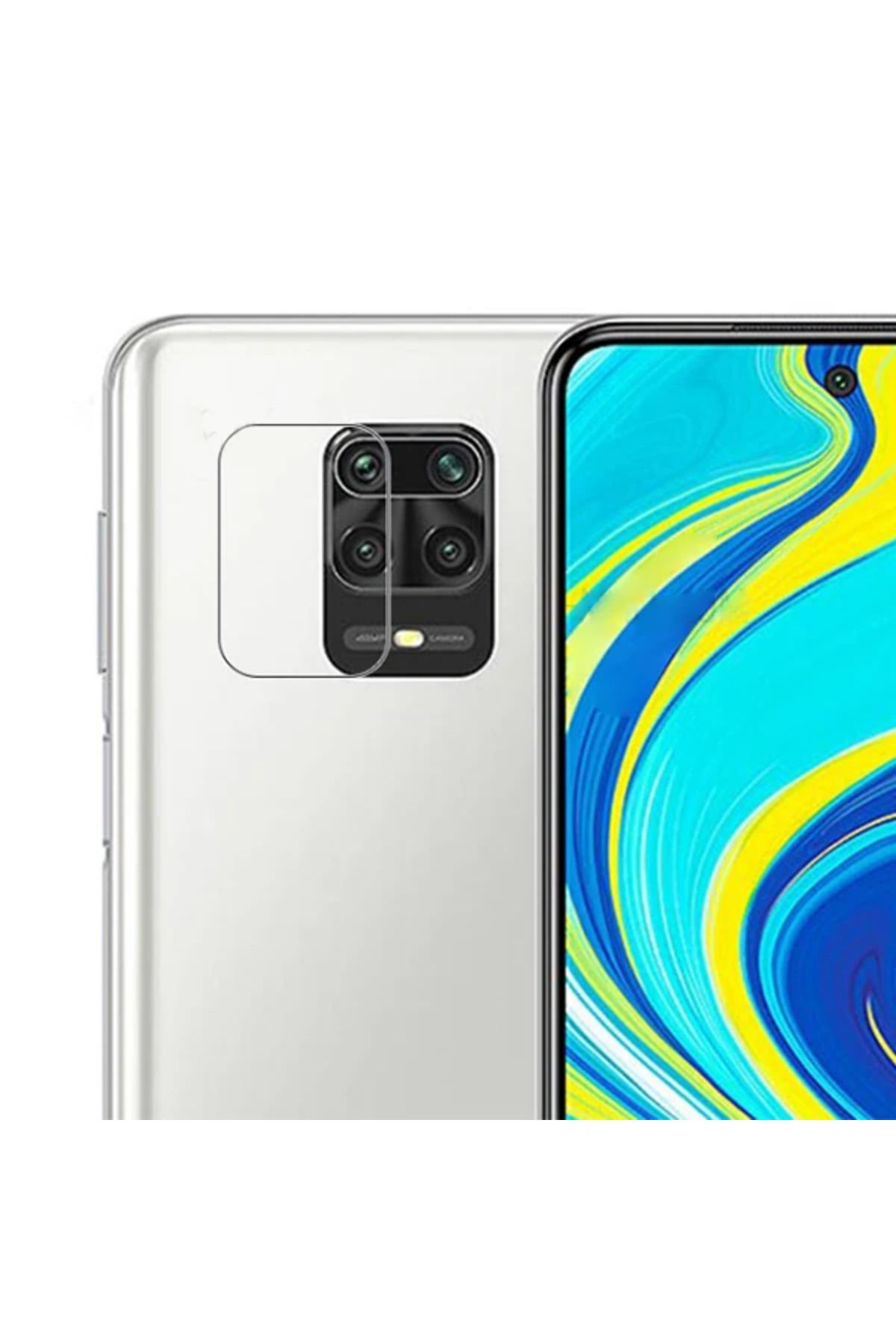 demila Xiaomi Note 9 Pro/9 Pro Max Tempered Cam Kamera Lens Koruyucu-(5775) - MLA1358-7890
