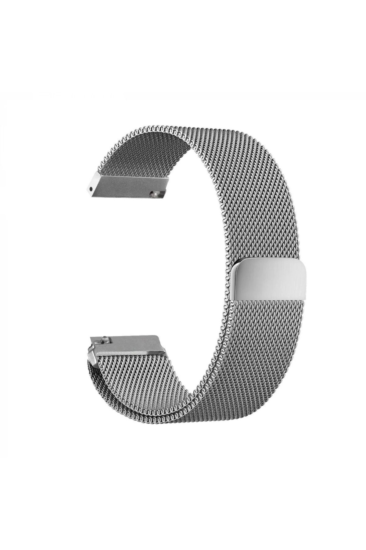 Marsilyan 22MM Gear S3 Watch 4 -GT2 GT2E 46MM KayışKordon Metal Milano Loop-(5775) - MCT5753-6237