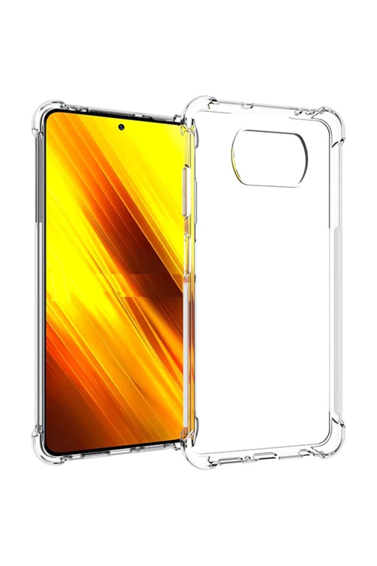 demila ALLY Poco X3 Anti-Drop Silikon Kılıf Shockproof Kılıf-(5775) - MLA9934-6517