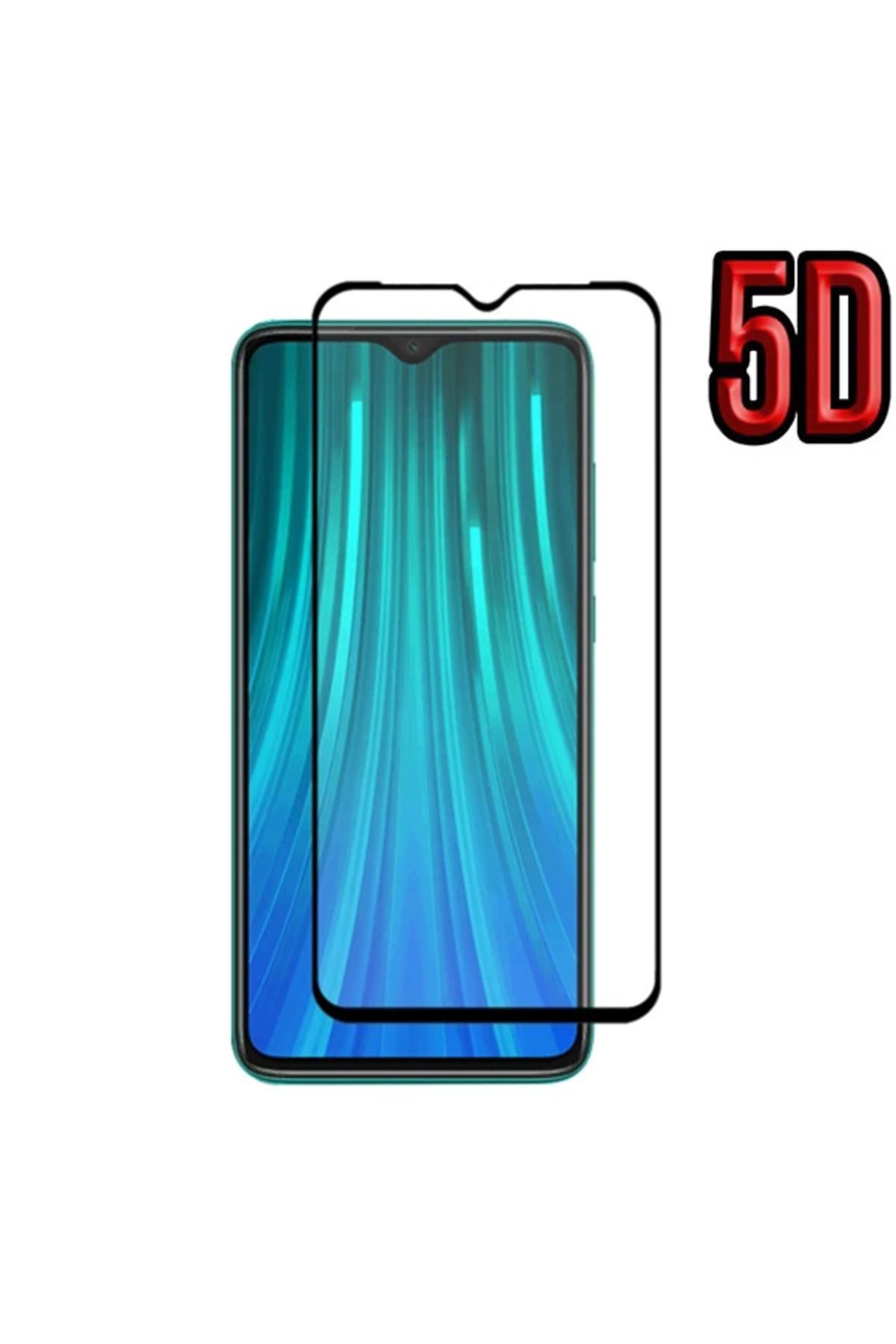 LaCend Xiaomi Redmi Note 8 5d Full Kaplama Tempered Kırılmaz Cam Ekran Koruyucu-(5775) - LC7558-3118