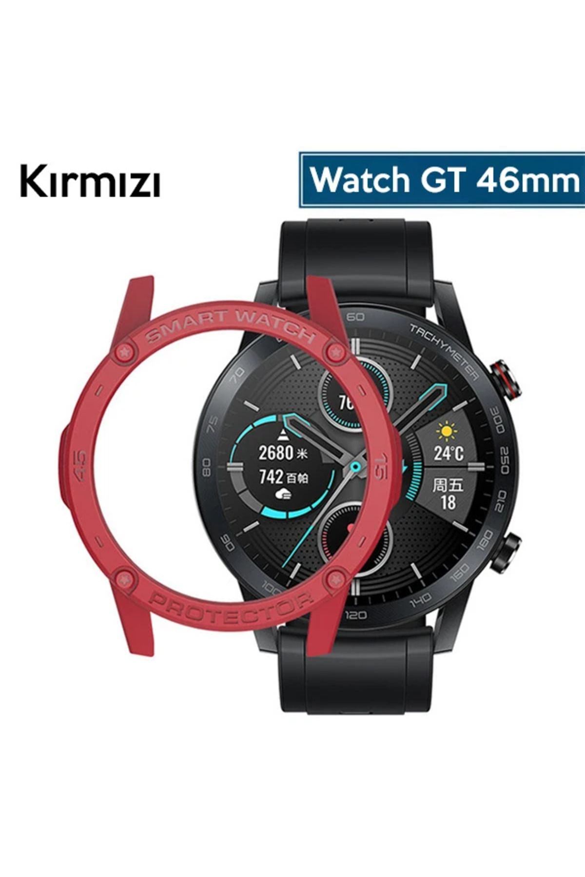 Notcraft ALLY Huawei GT2 46mm Bumper Koruyucu Silikon Kılıf-(5775) - NOTFRAFT1089-6876