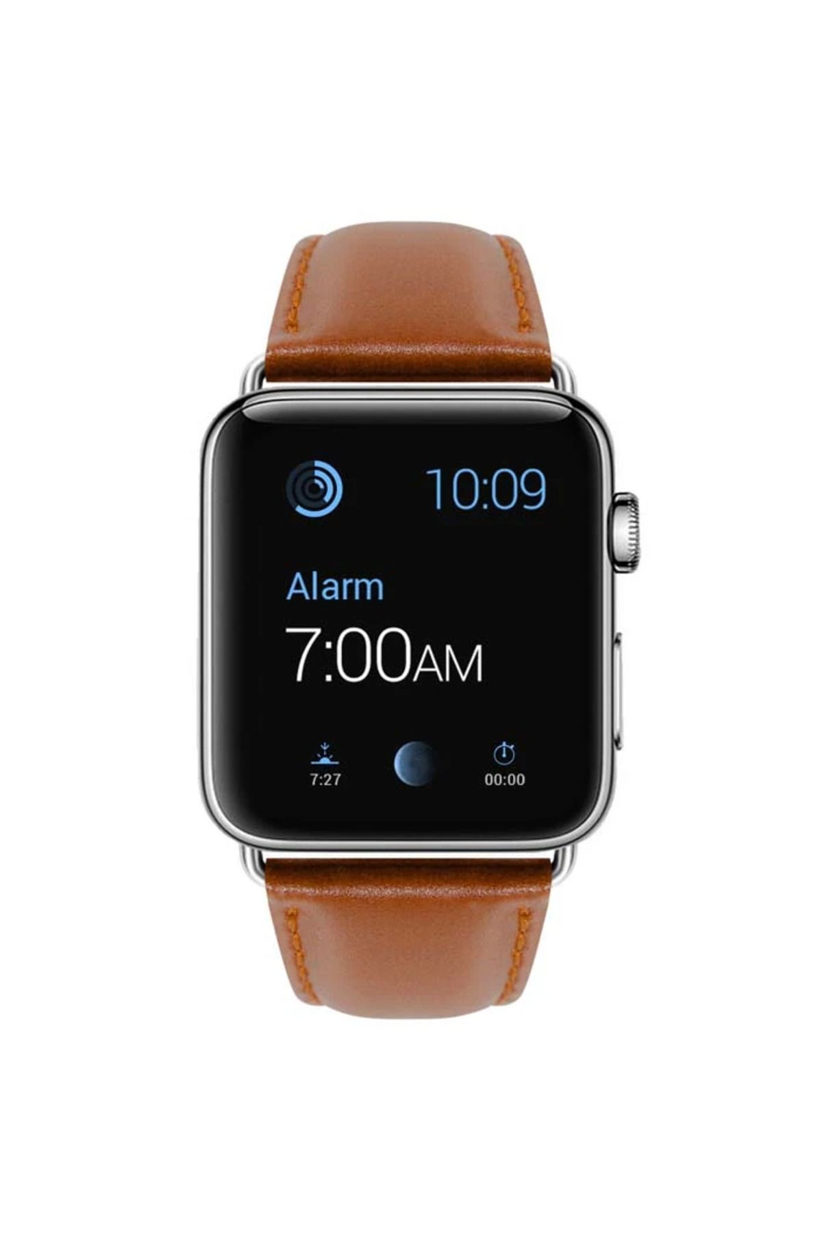 Marsilyan Ally Apple Watch Ultra 49mm 7-8 45mm 6-5-4 44mm Retro Deri Kordon Kayış 3-2-1 42mm - MCT7939-9223