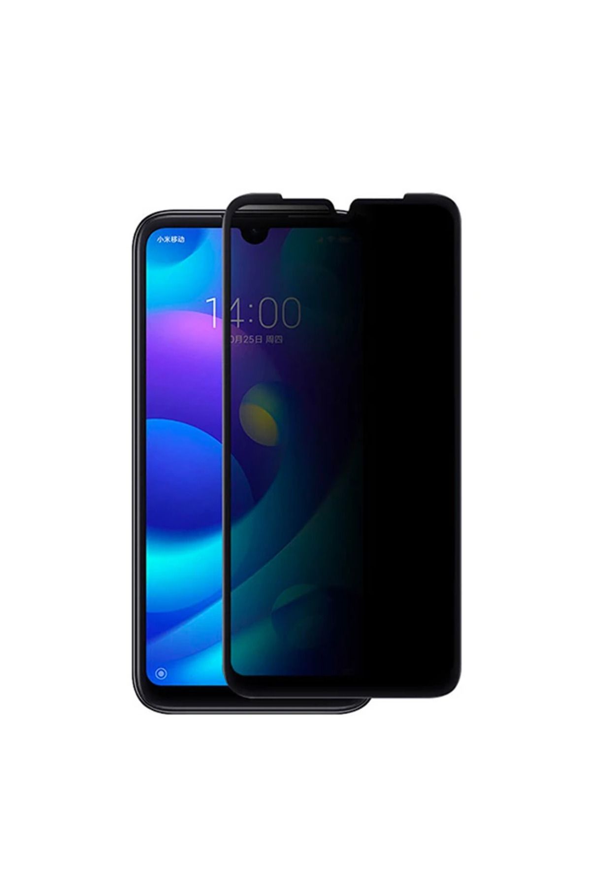 demila Xiaomi Mi Play 3D Privacy Gizlilik 3d Full Kırılmaz Cam Koruyucu Anti-Spy-(5775) - MLA1263-3405