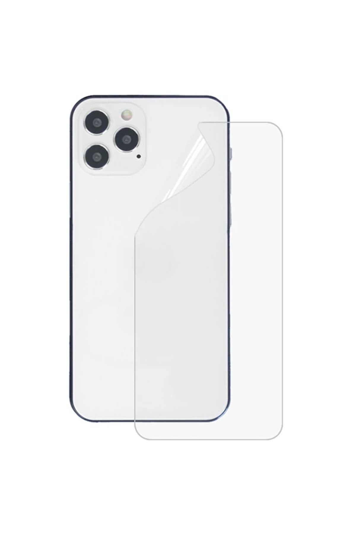 demila İPhone 12 Pro 6.1 Membran Nano Hidrojel Film Arka Koruyucu hayalet Arka Koruyucu-(5 - MLA4678-3143