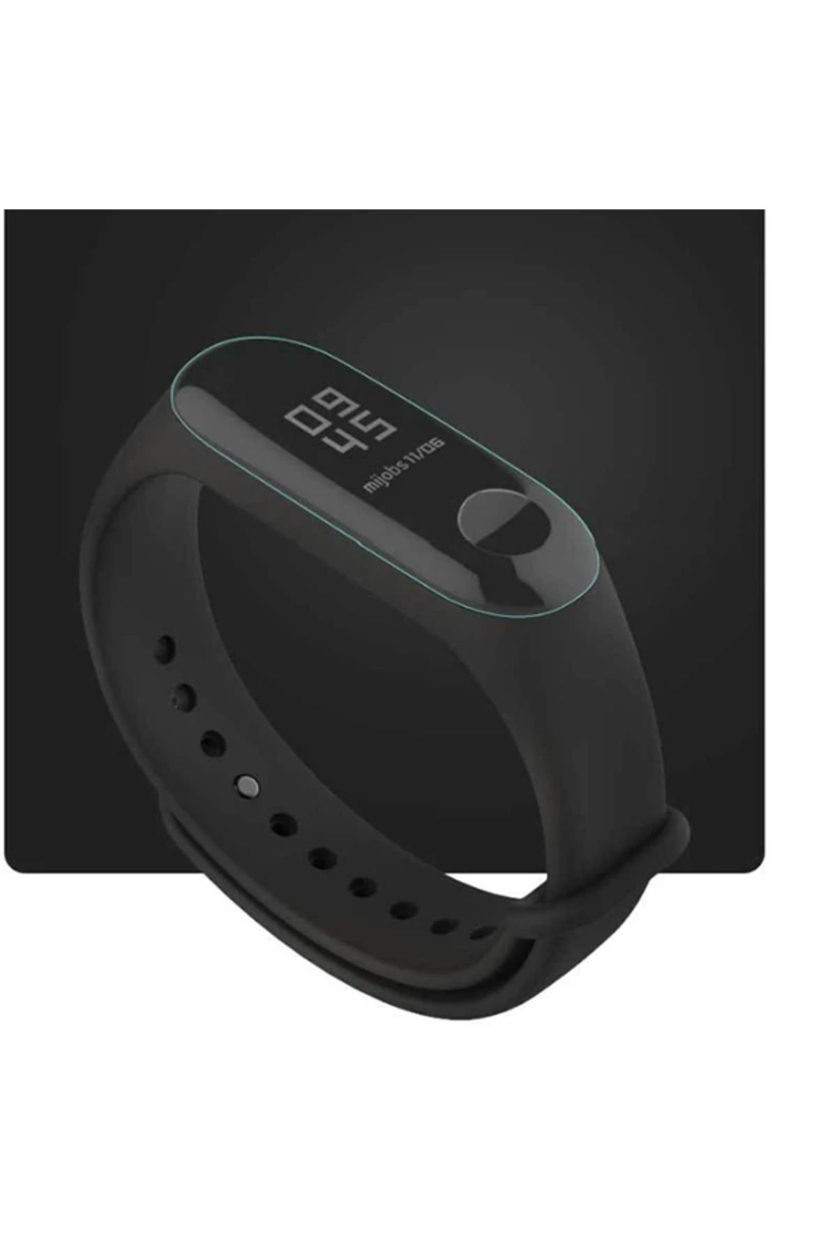 mudikonsept Gor Mi Band 3 3d Full Darbe Emici Ekran Koruyucu 2 Üst 1 Alt Set-(5775) - MDE3920-1142