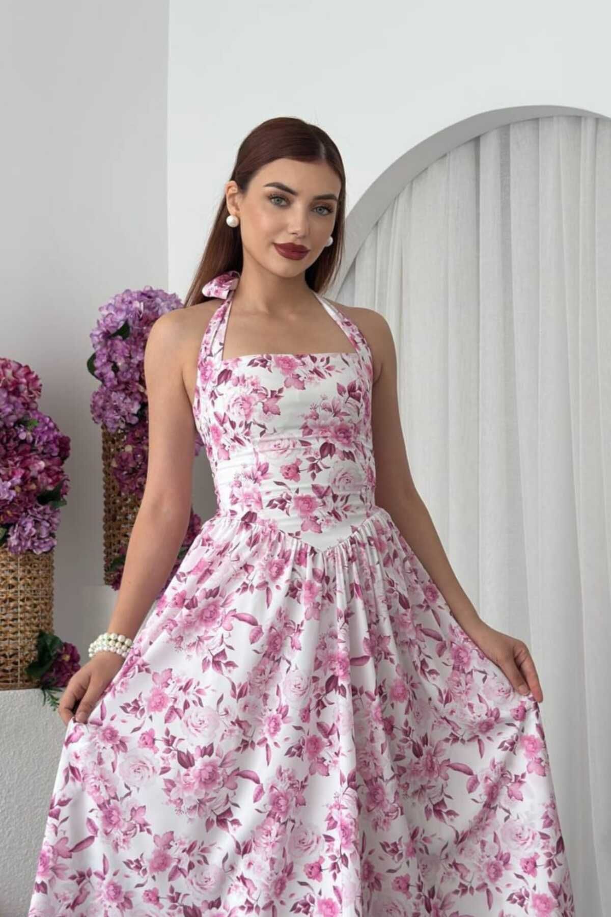 Safgiyim44 Rans Midi Elbise