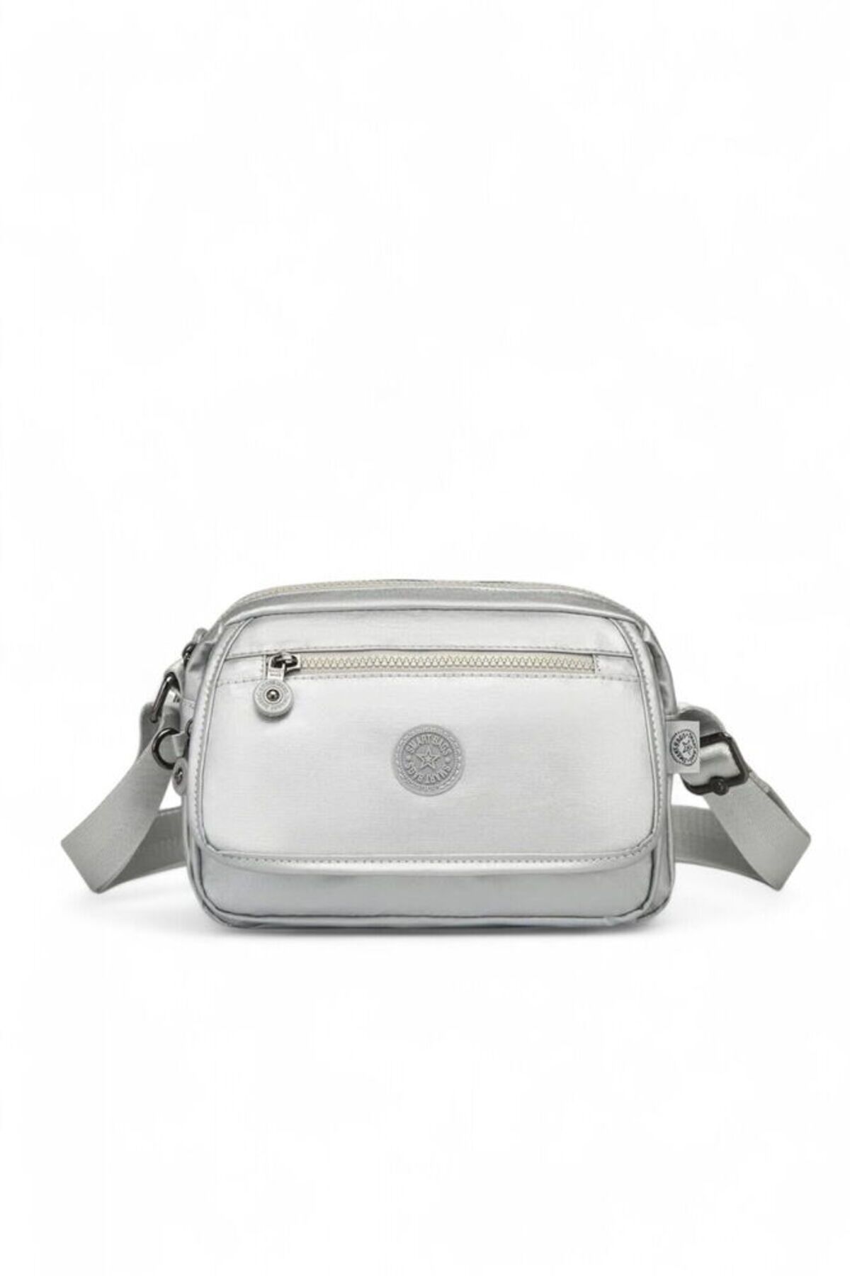 SMART BAGS Krinkıl Platin Kadın Çapraz Askılı Çanta SMB MT-3166