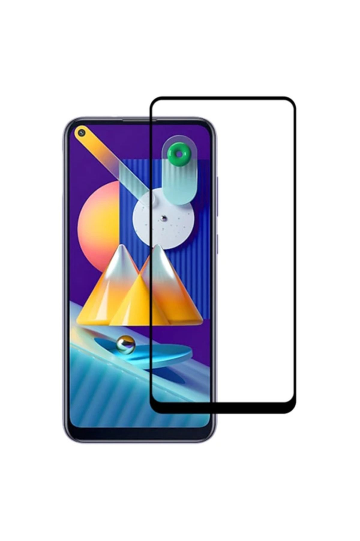 demila ALLY SM Galaxy M11 Full Glue Tempered Cam Ekran Koruyucu-(5775) - MLA7501-9434