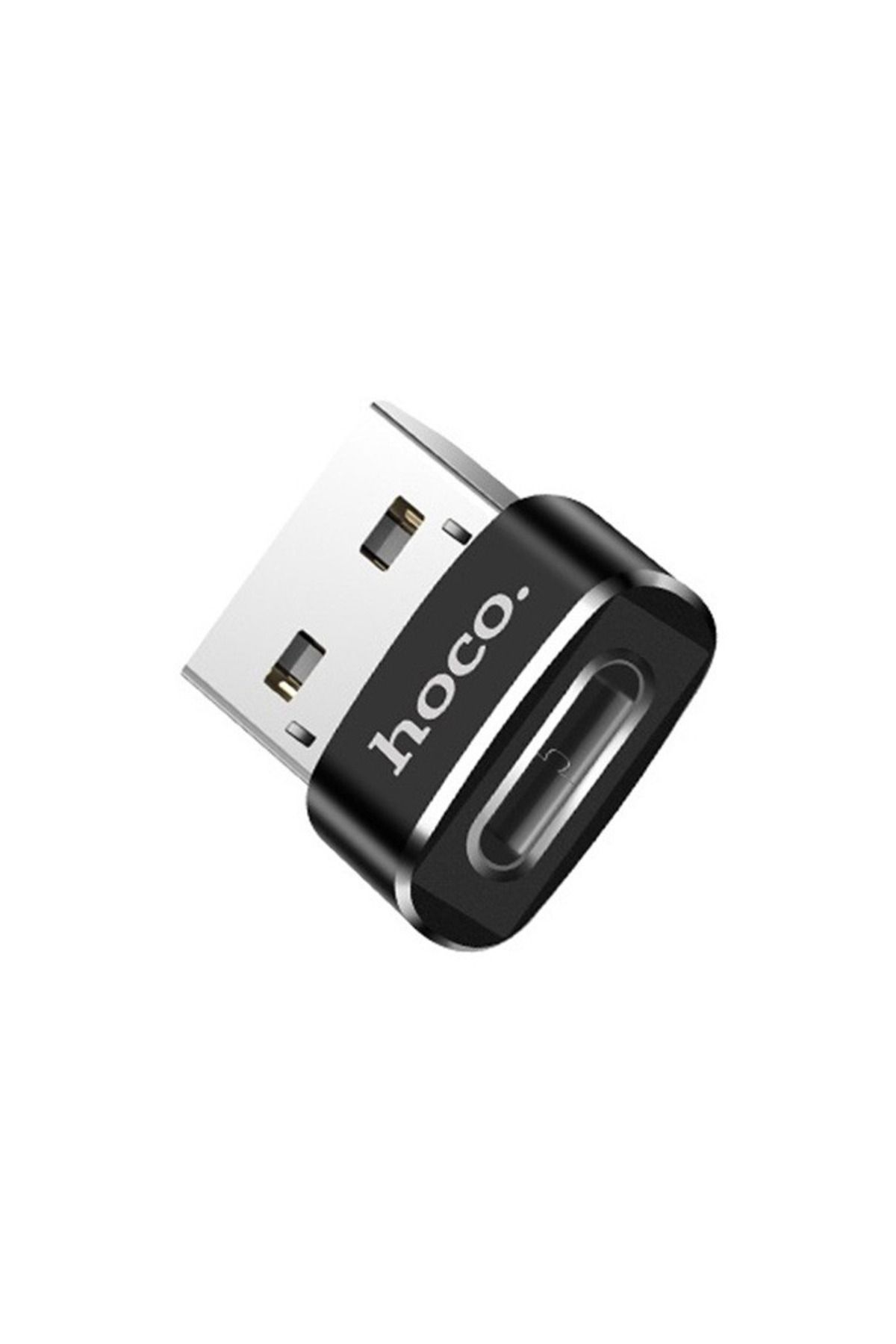 Marsilyan HOCO UA6 Erkek USB to Dişi Type-C Dönüştürücü Çevirici Adaptör-(5775) - MCT5366-6340