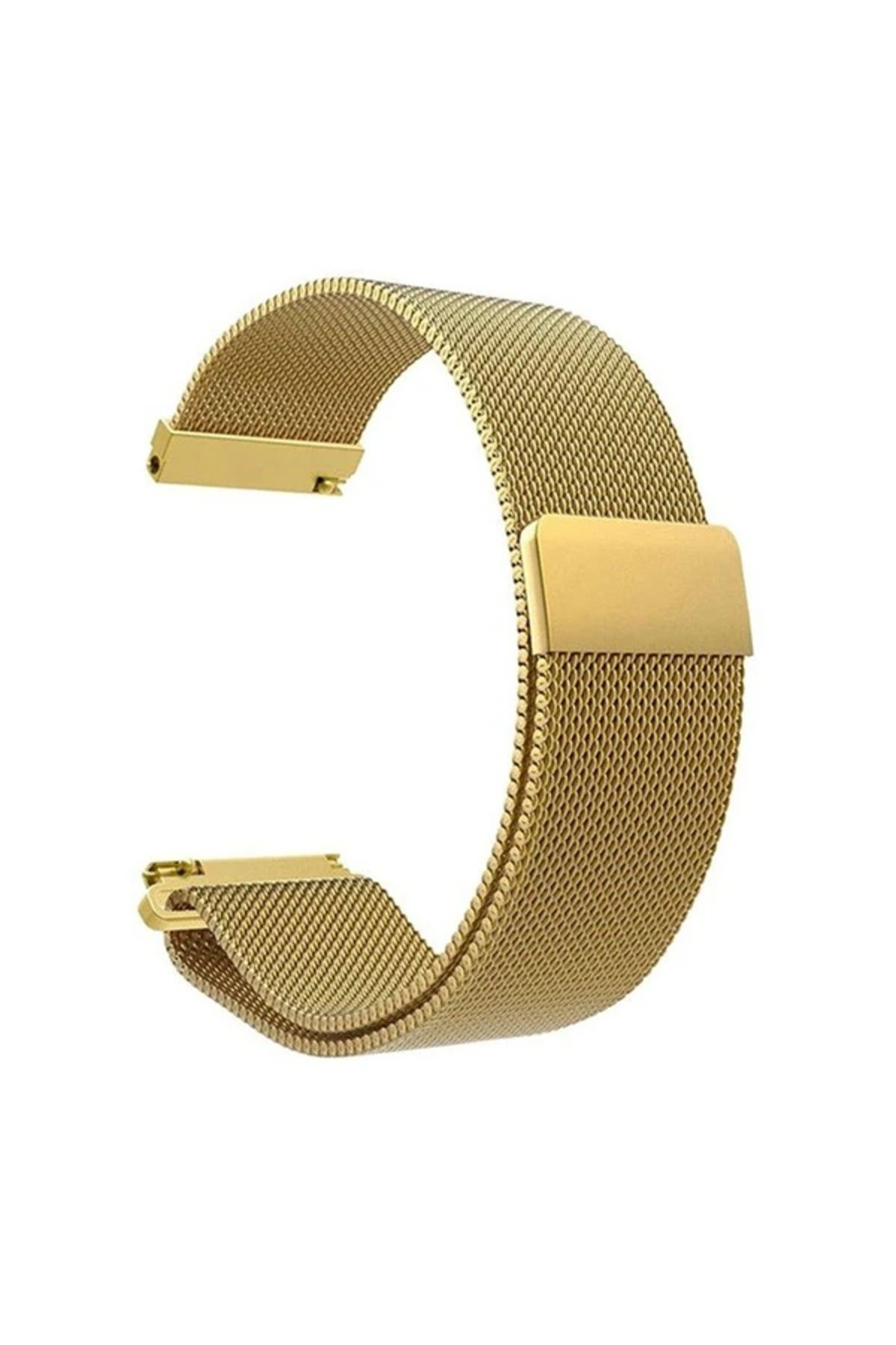 LaCend Mijobs Xiaomi Amazfit Bip Metal Milano Loop Kayış Kordon-(5775) - LC5879-3712