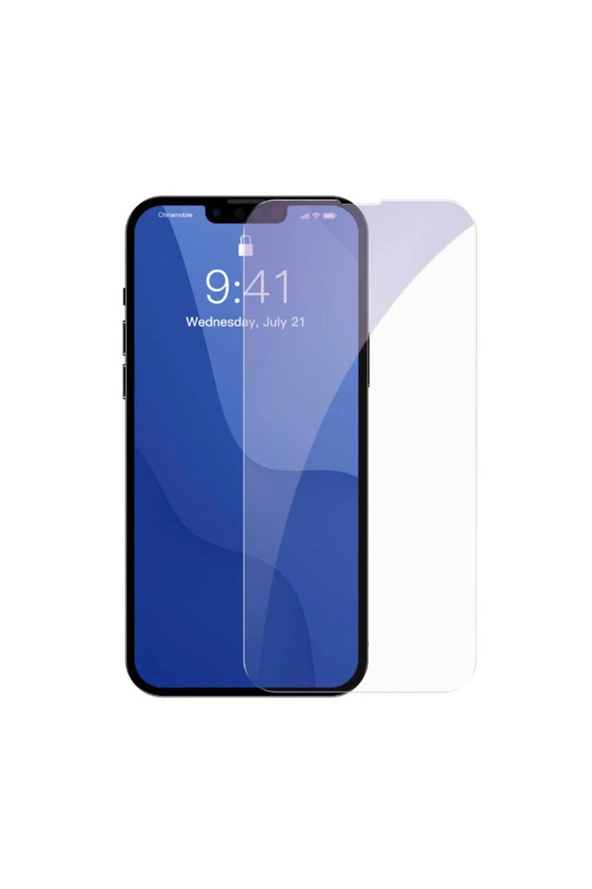 Lokal Marketing iPhone 13 Pro Max 0.3mm Göz Korumalı Full Cam Ekran Koruyucu 2 Adet Set-(5775) - LKM8666-5542
