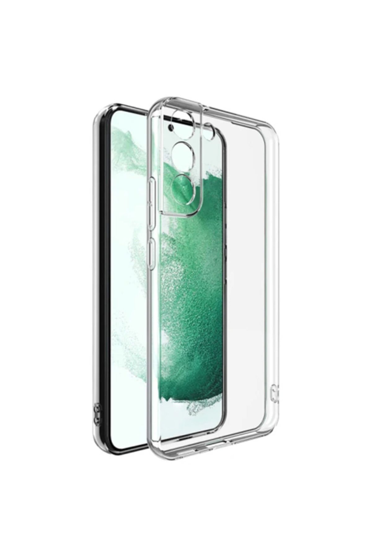 Mobil Dünyası Ally SM Galaxy S22 Plus Kılıf Kamera Korumalı Ultra İnce Şeffaf Silikon Kılıf - DGL6770-1324