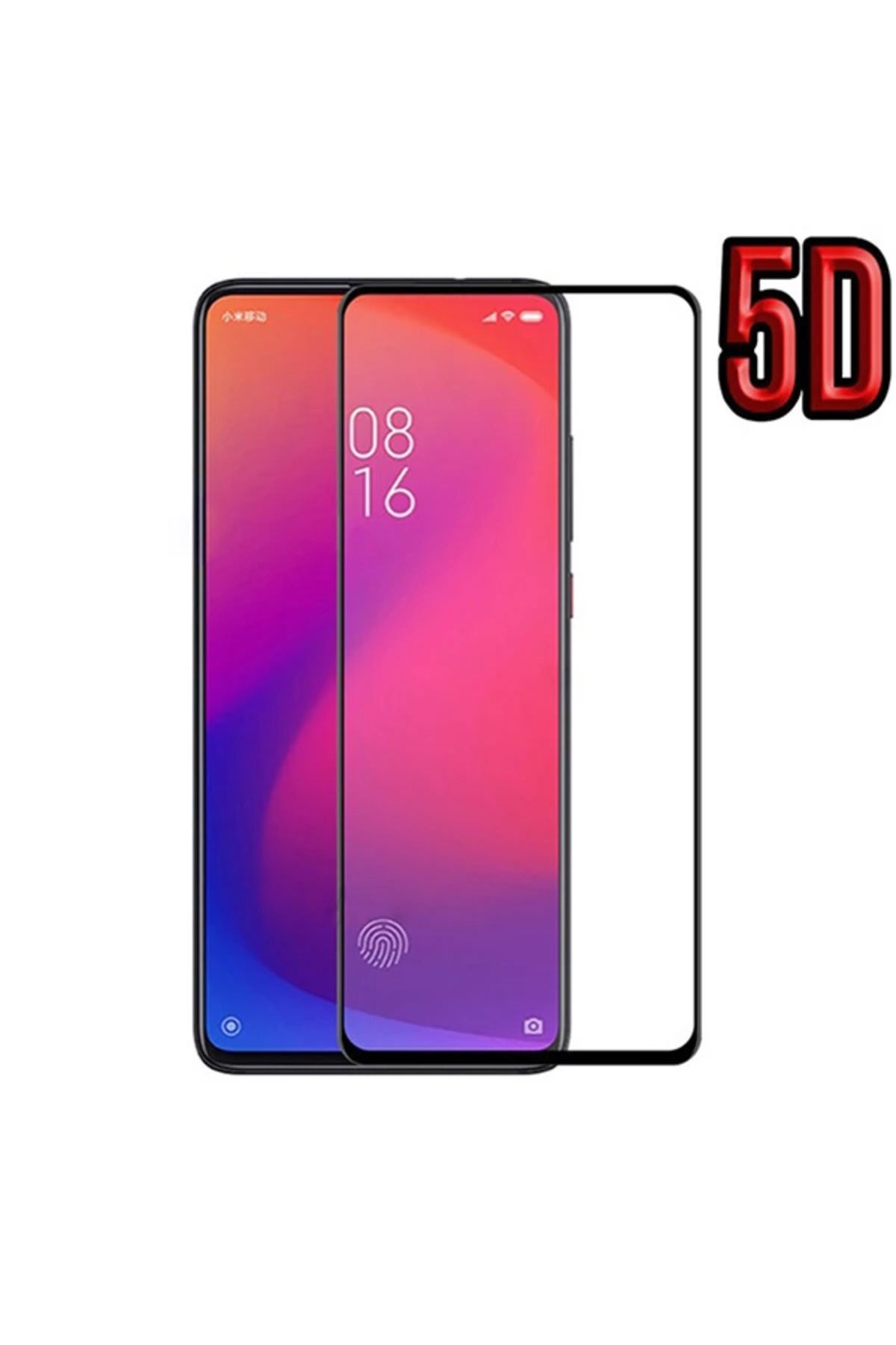 LaCend Xiaomi Redmi K20-K20 Pro-Mi 9T 5d Full Kaplama Kırılmaz Cam Ekran Koruyucu-(5775) - LC2413-2900