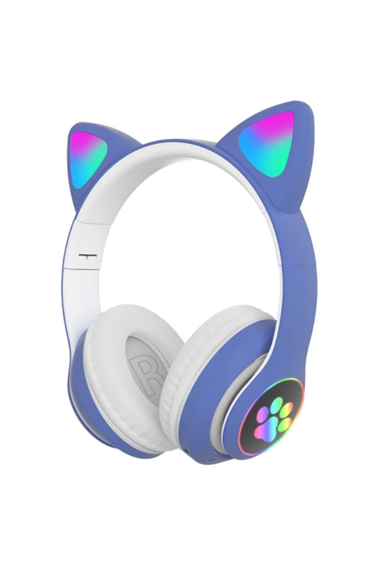 gizmurstore ALLY 23M Kedi Kulak Kulaküstü Bluetooth 5.0 Kablosuz Kulaklık Led Işıklı-(5775 - GMS2366-1739