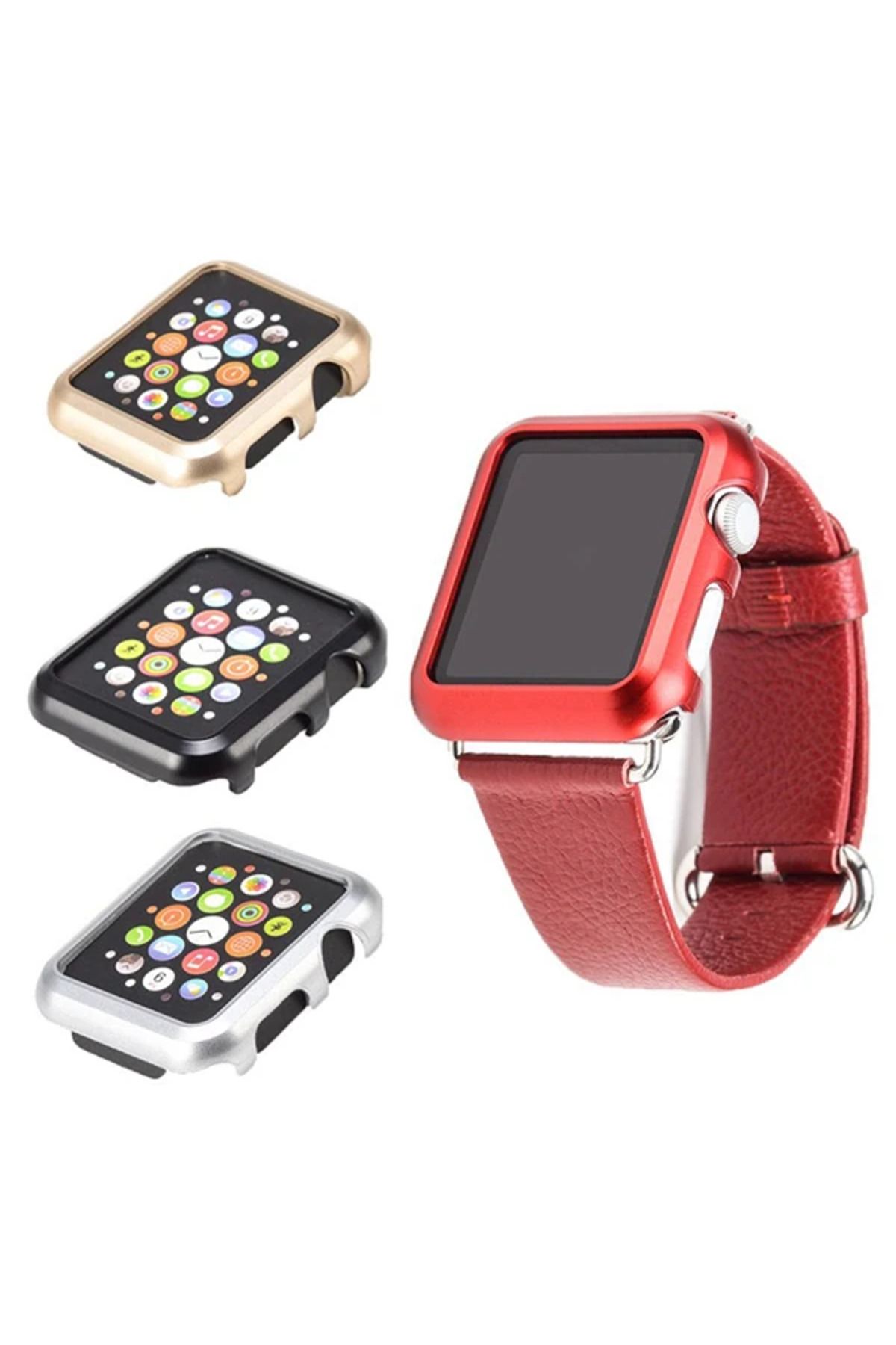 demila Ally Apple İwatch 2-3 38mm Lazer Kaplama Pc Kılıf-(5775) - MLA3996-9193