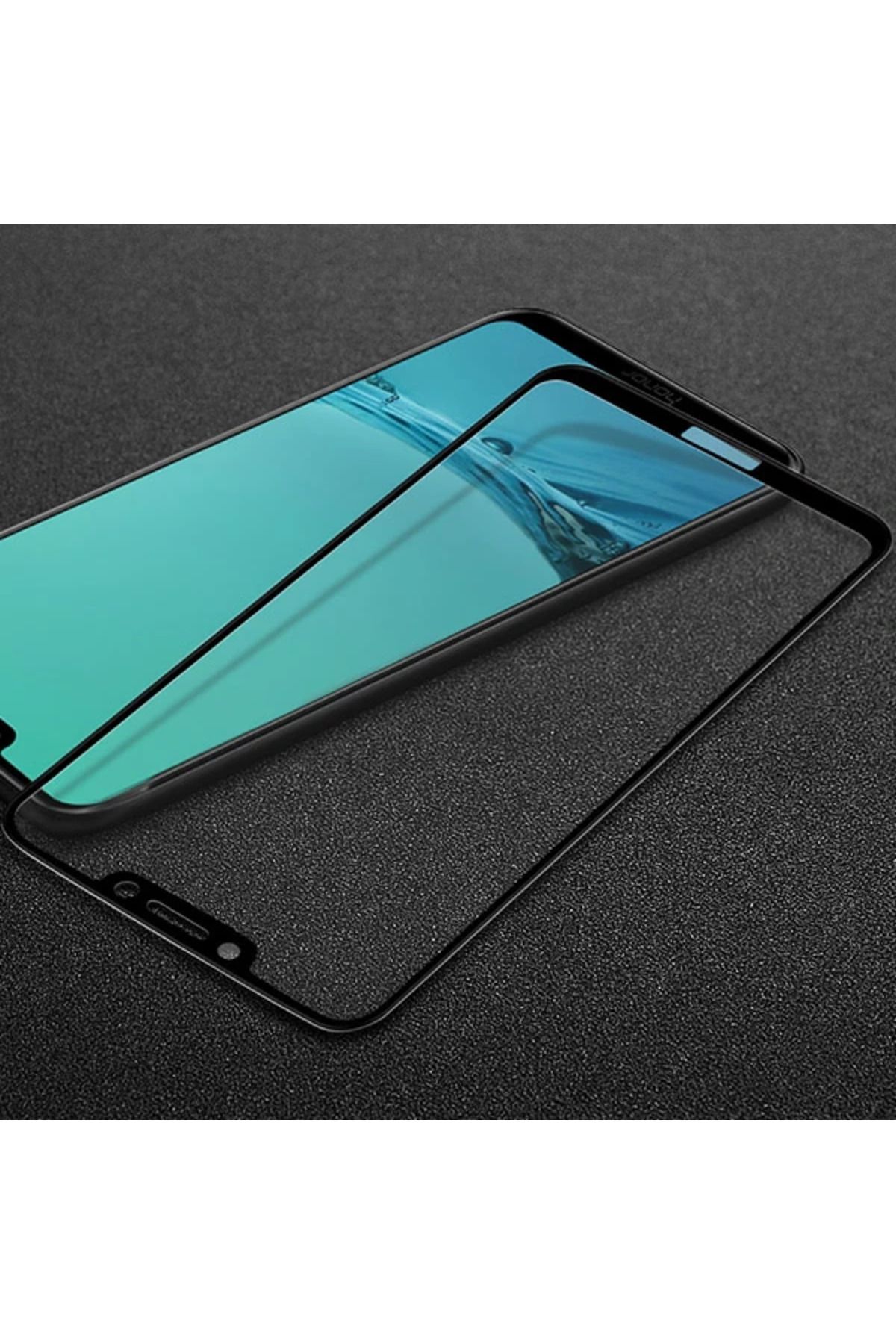 Marsilyan Huawei Honor Play Full Glue Tempered Full Cam Ekran Koruyucu-(5775) - MCT4485-4321
