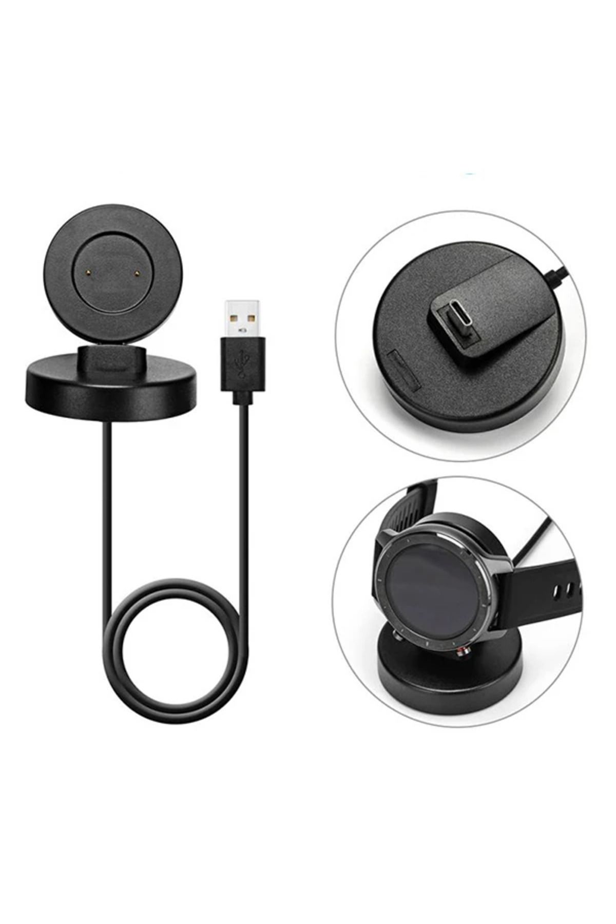 Mobil Dünyası Huawei Watch GT/ GT2 / 2E /Magic / Dream Akıllı Saat Şarj Kablosu Stand-(5775) - DGL3217-6715