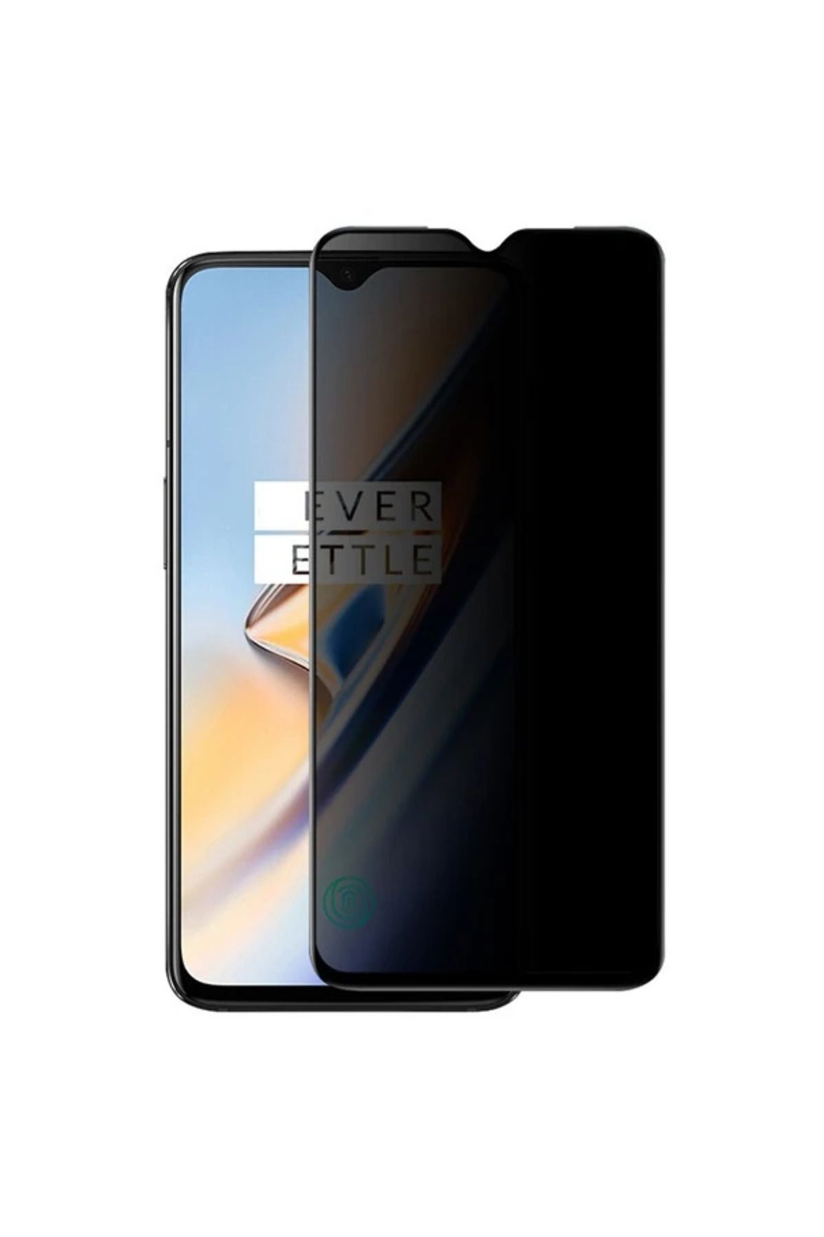 Marsilyan Oneplus 7 3D Full Privacy Gizlilik Tempered Cam Ekran Koruyucu-(5775) - MCT1784-7942