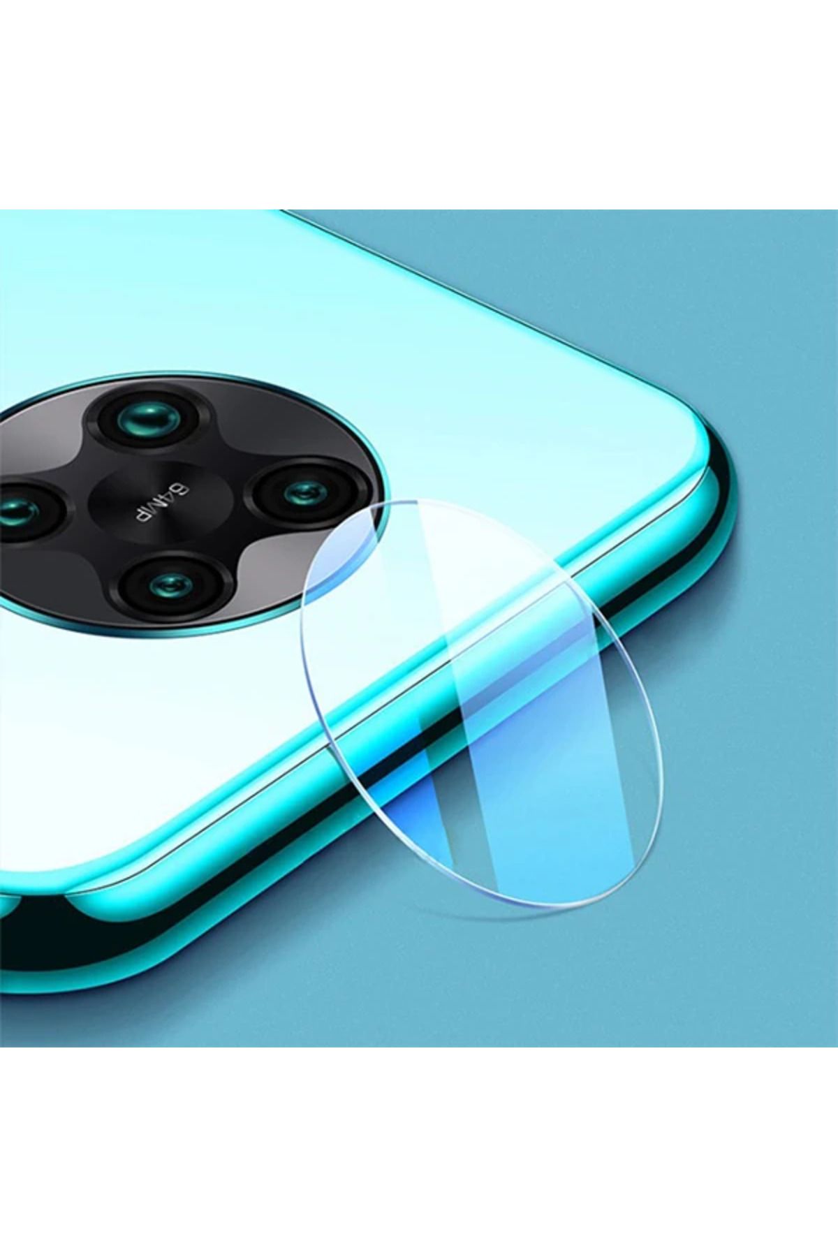 Marsilyan Ally Xiaomi Poco F2 PRO Tempered Cam Kamera Koruyucu-(5775) - MCT3464-6707