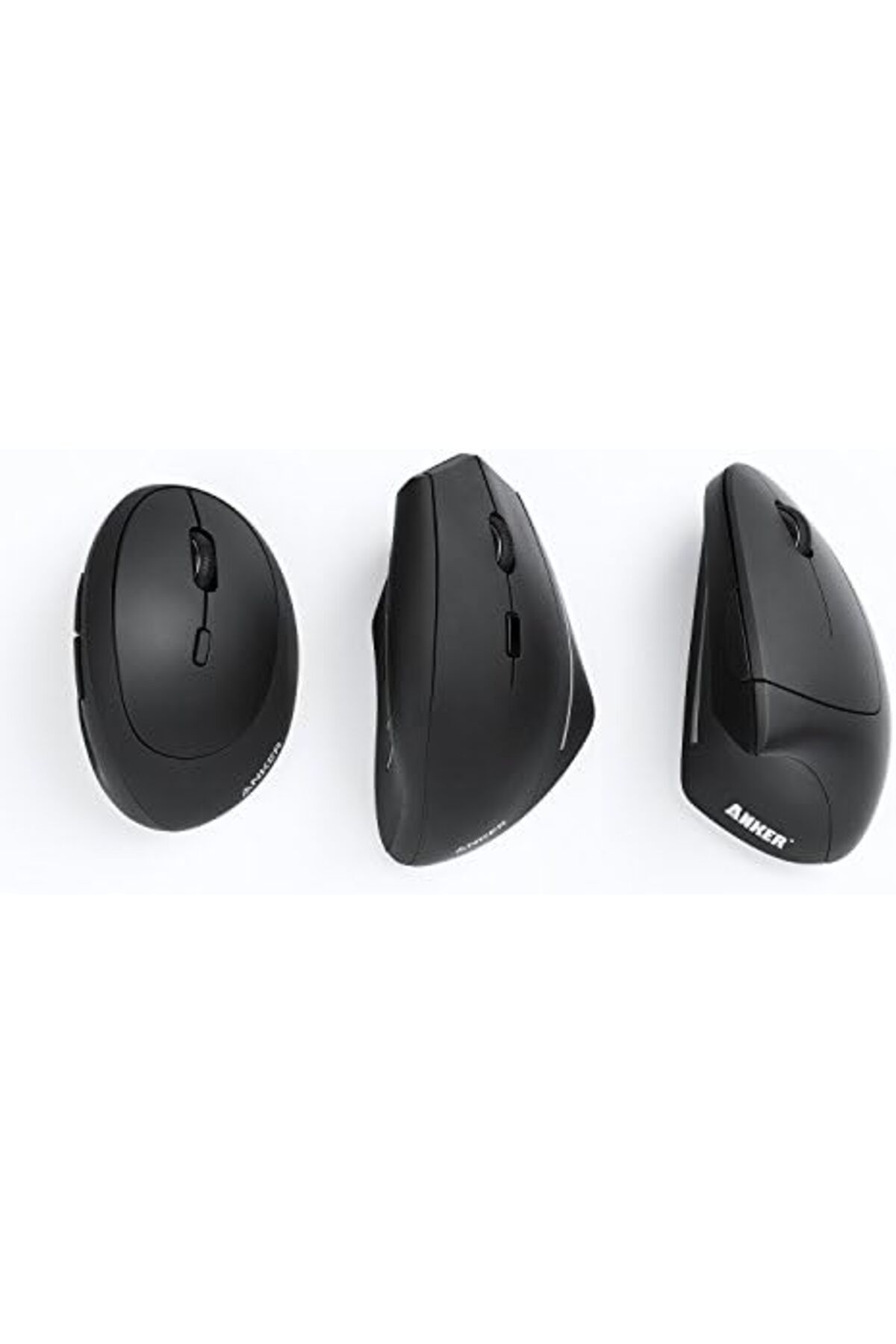 Anker-Ergonomic Optical Vertical Mouse with USB Cable, Comfortable and Easy to Use 6