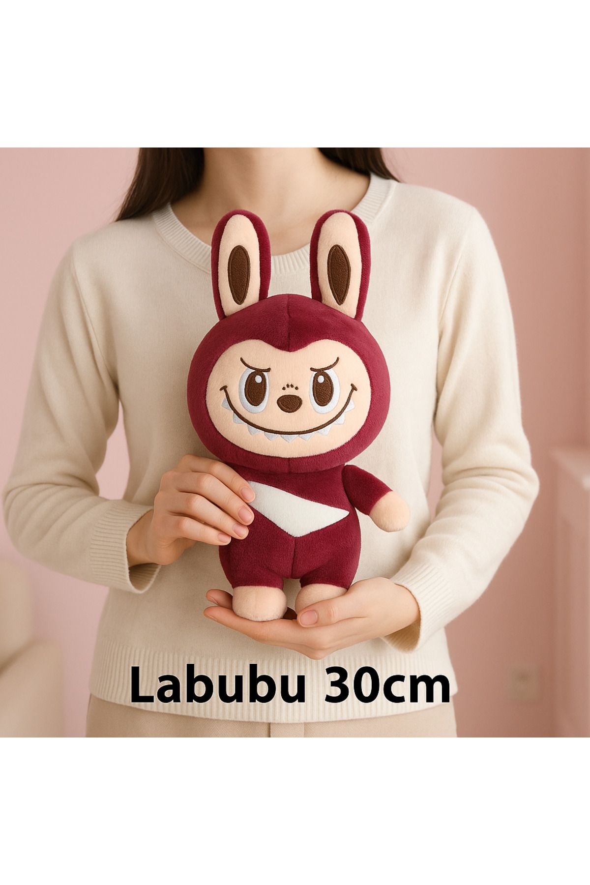 Duman Labubu peluş büyük Boy 30 cm