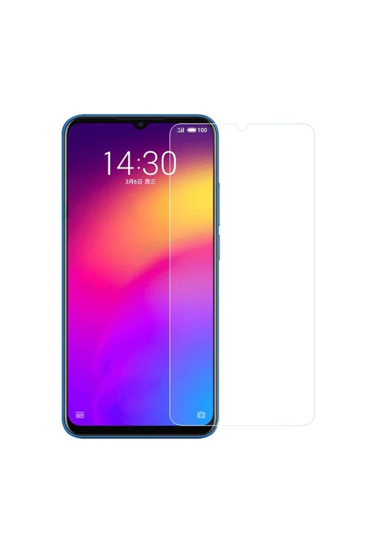 Marsilyan Meizu Note 9 Tempered Kırılmaz Cam Ekran Koruyucu-(5775) - MCT8312-4311