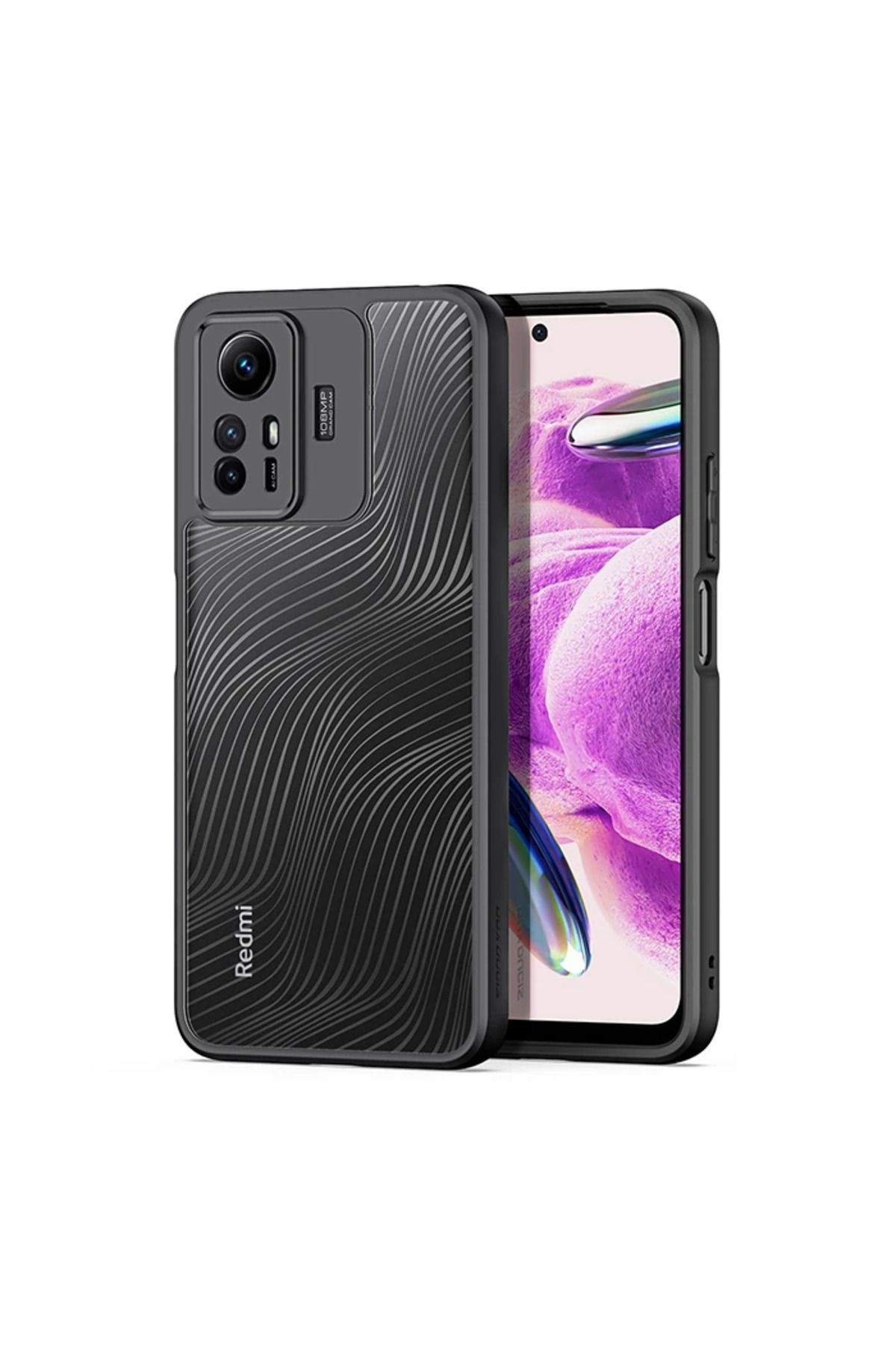 demila Dux Ducis Redmi Note 12S Aimo Series Premium Buzlu Sert PC-TPU Kılıf-(5775) - MLA1392-2066