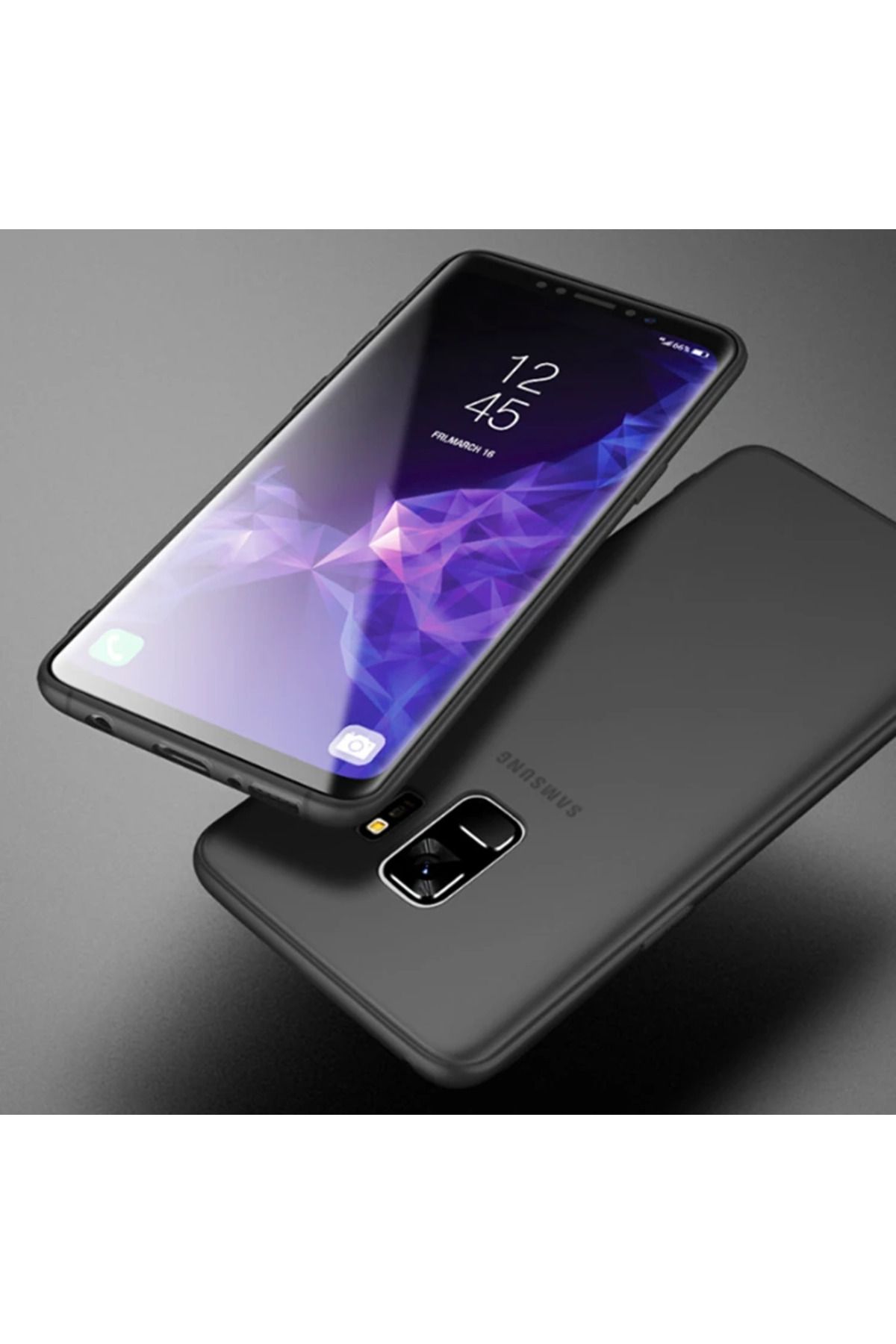 demila Ally SM Galaxy S9 Ultra Slim Fit Soft Premium Silikon Kılıf-(5775) - MLA5634-2035