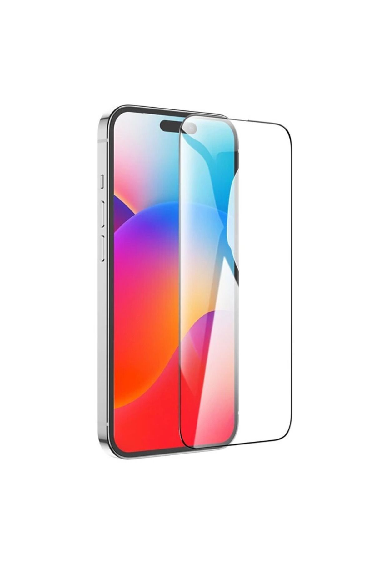 Marsilyan HOCO iPhone 15 Pro Full HD Tempered Kırılmaz Cam Ekran Koruyucu 25 Adet Set-(5775) - MCT7662-2727