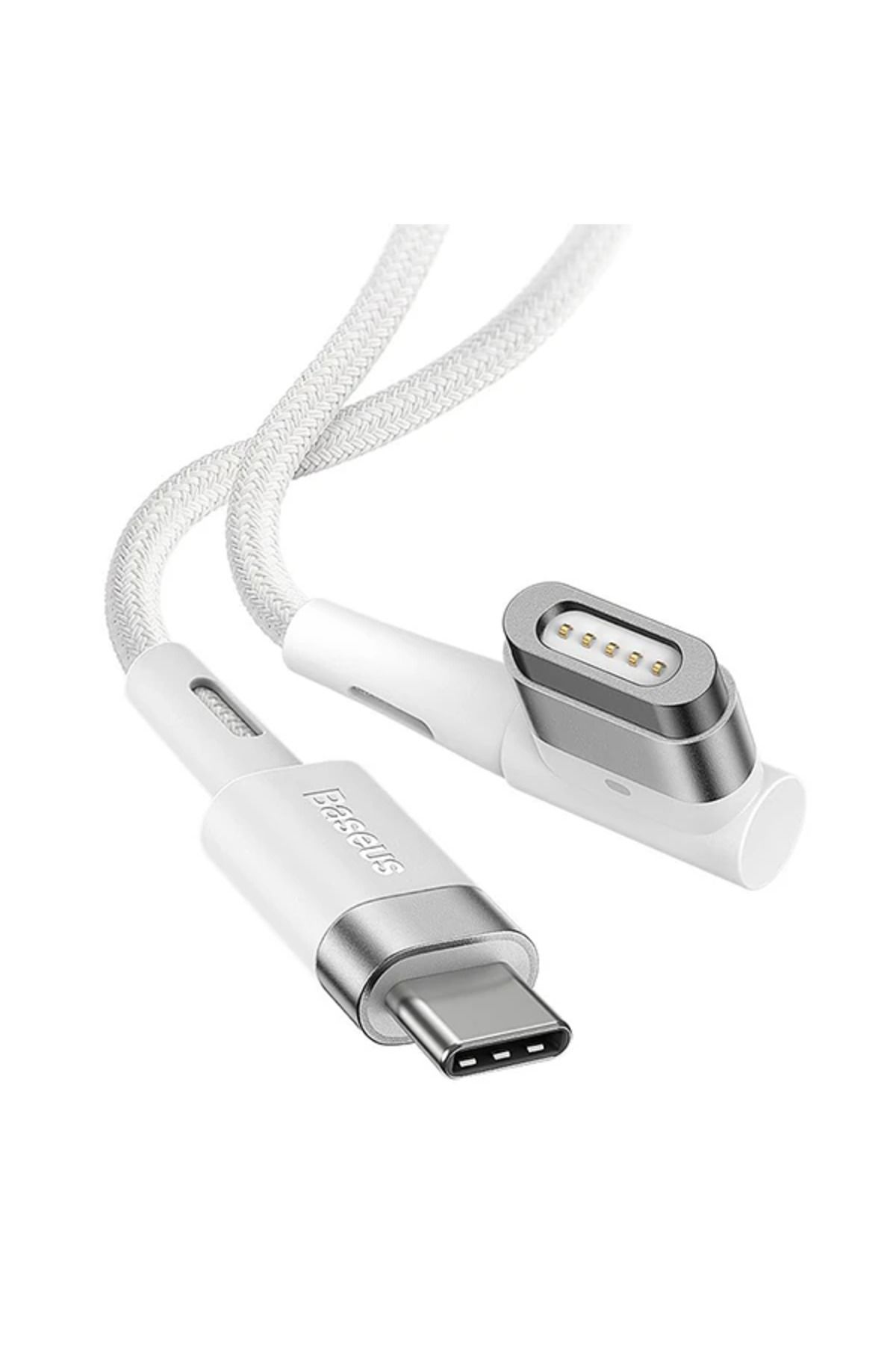 mudikonsept Zinc Manyetik L Uçlu 60W Macbook Hızlı Şarj Güç Kablosu 2m-(5775) - MDE6989-8284