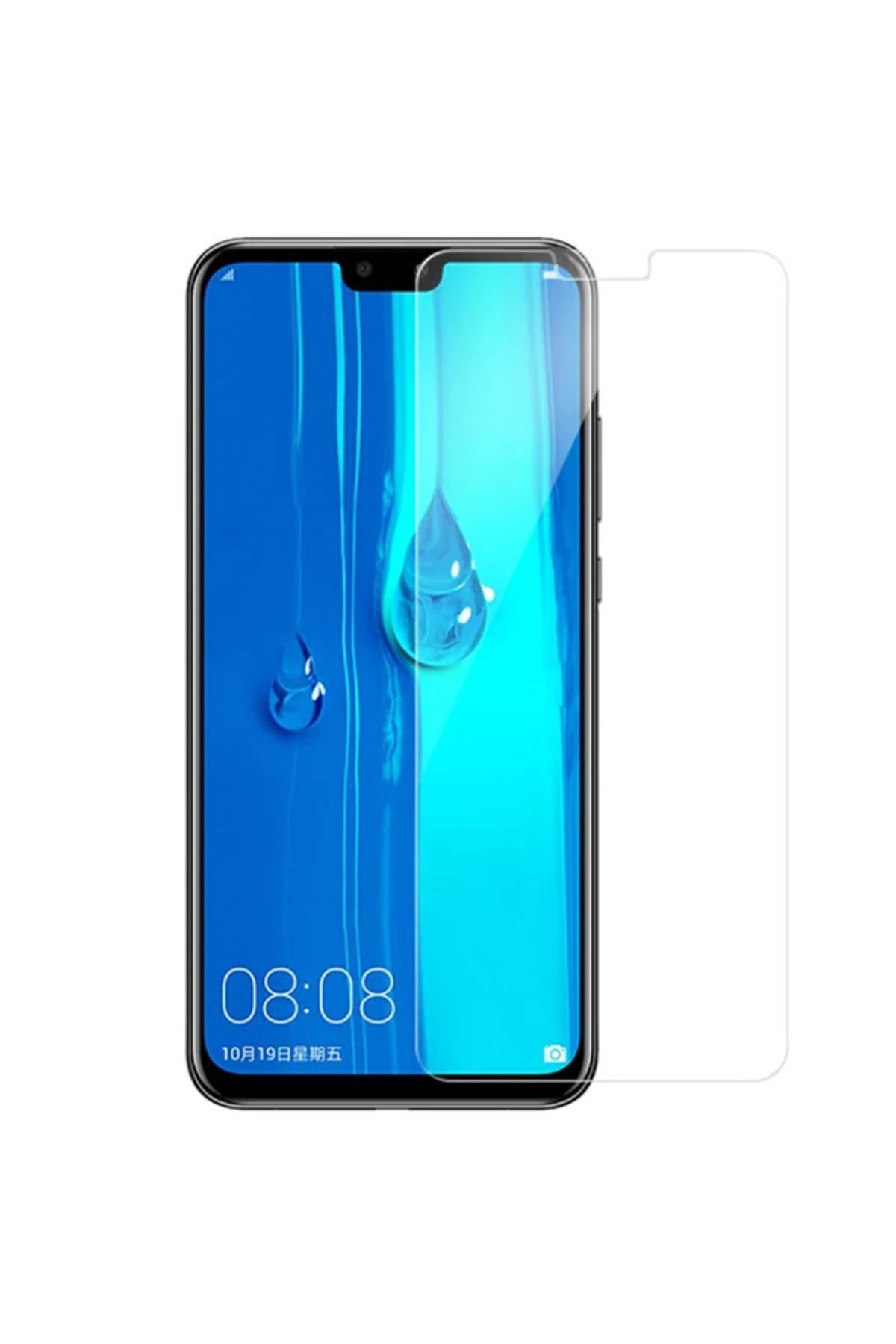 Marsilyan Huawei Y9 2019Enjoy 9 Plus Kırılmaz Cam Ekran Koruyucu-(5775) - MCT6797-1646