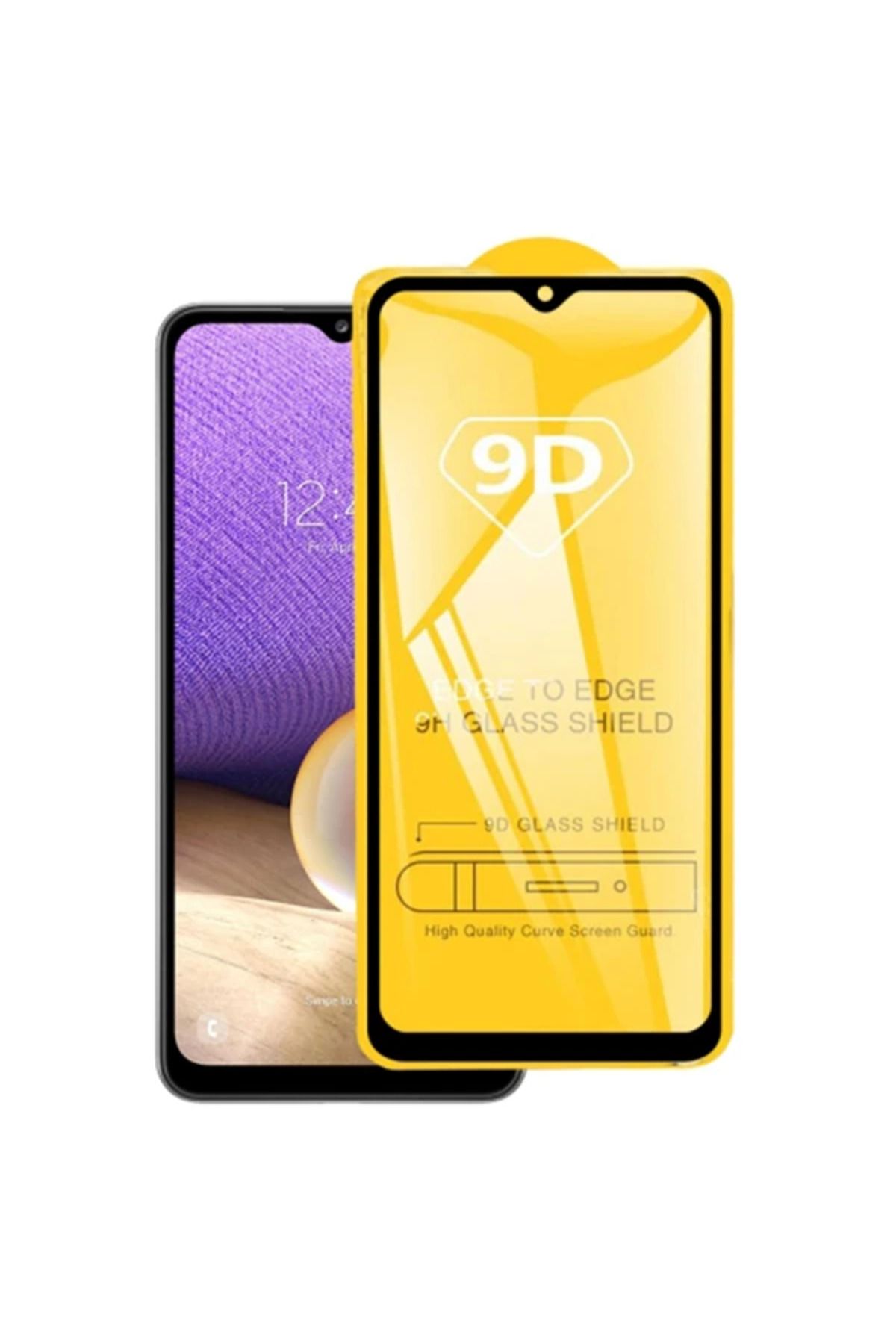 Marsilyan Ally SM Galaxy A32 Full Glue-Tempered Cam Ekran Koruyucu-(5775) - MCT9289-2288