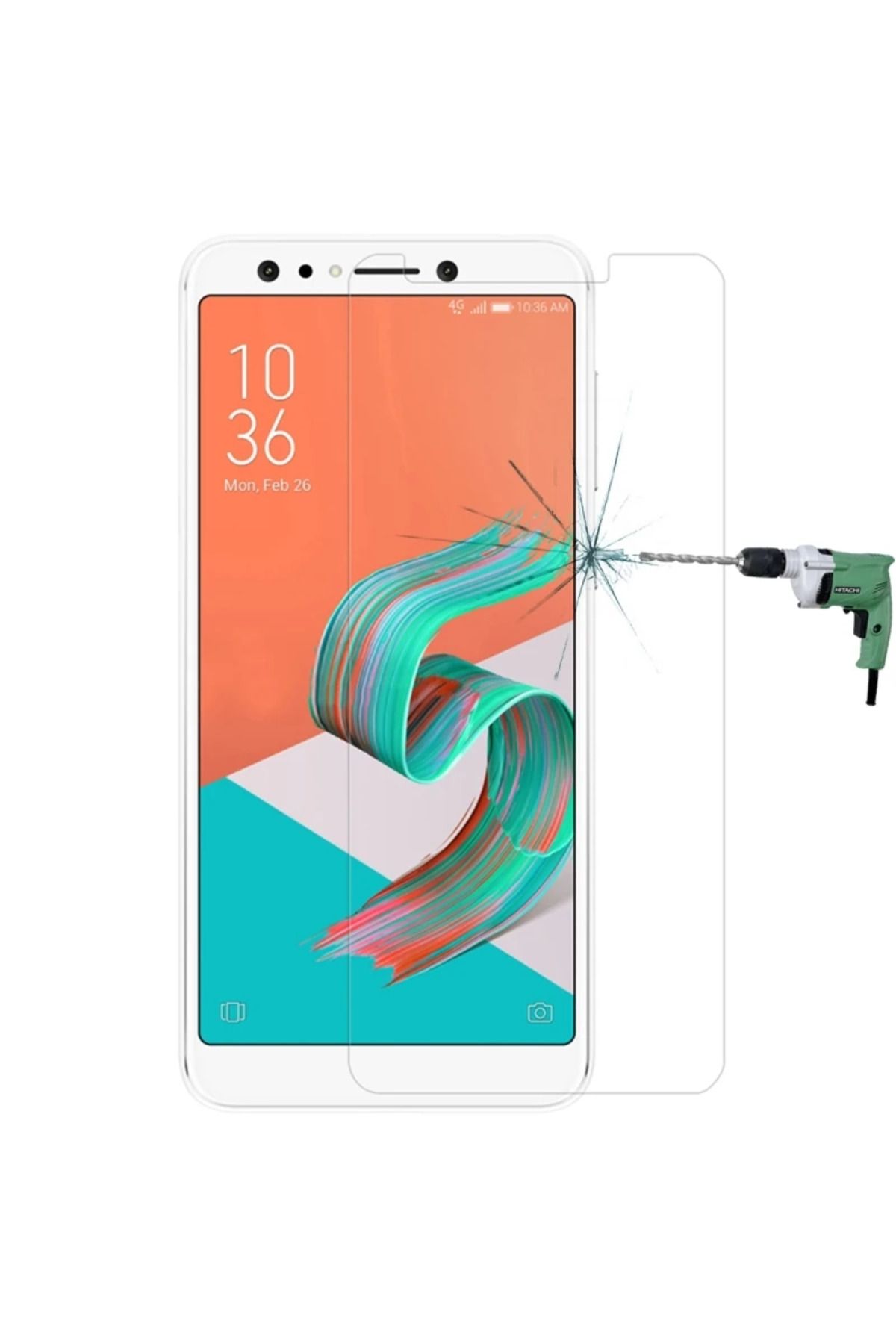 LaCend Asus Zenfone 5q5 Lite (zc600kl) Kırılmaz Cam Ekran Koruyucu-(5775) - LC9237-1483