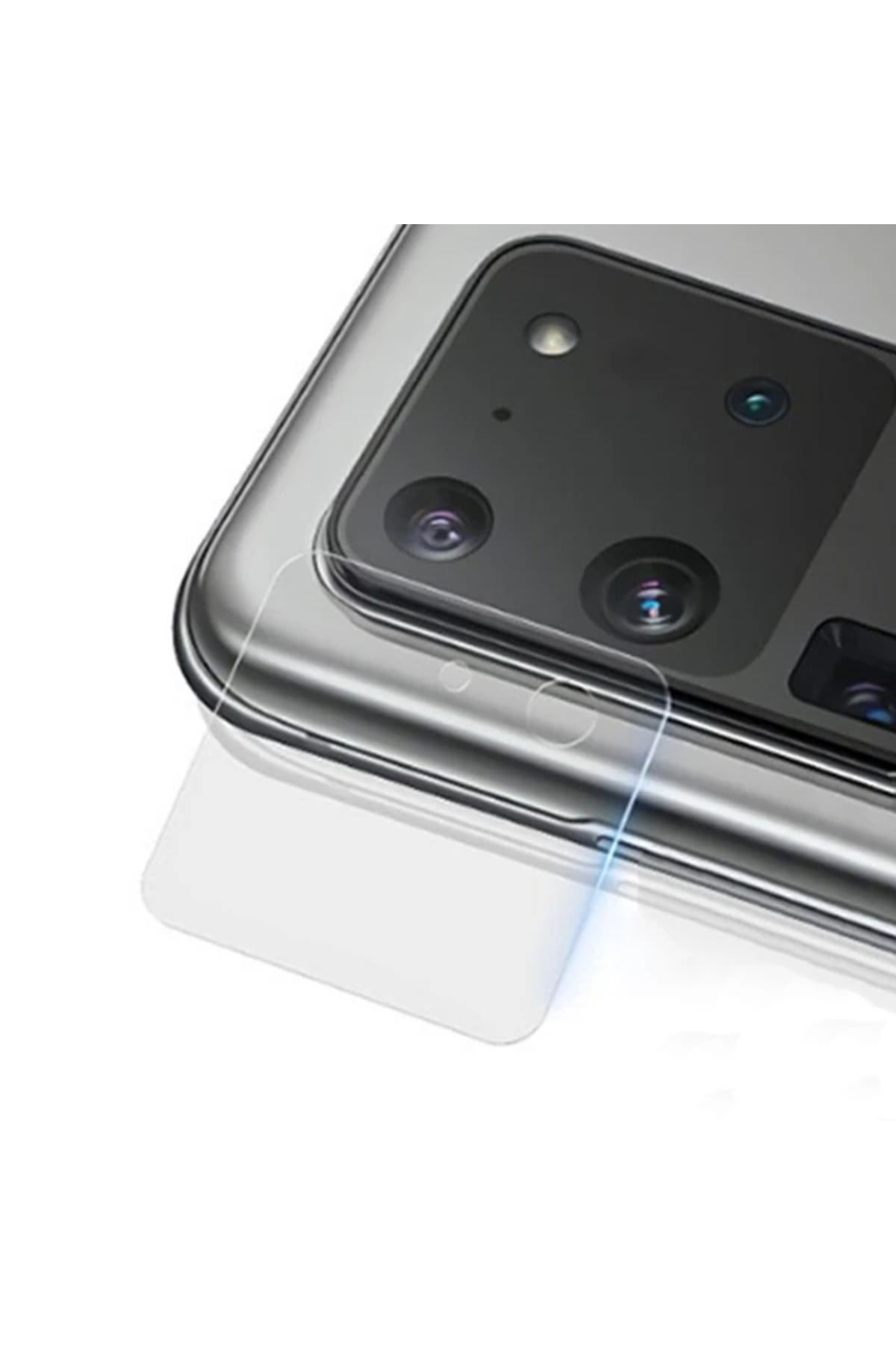 LaCend Ally Samsung Galaxy S20Ultra Tempered Cam Kamera Koruyucu-(5775) - LC2276-1075