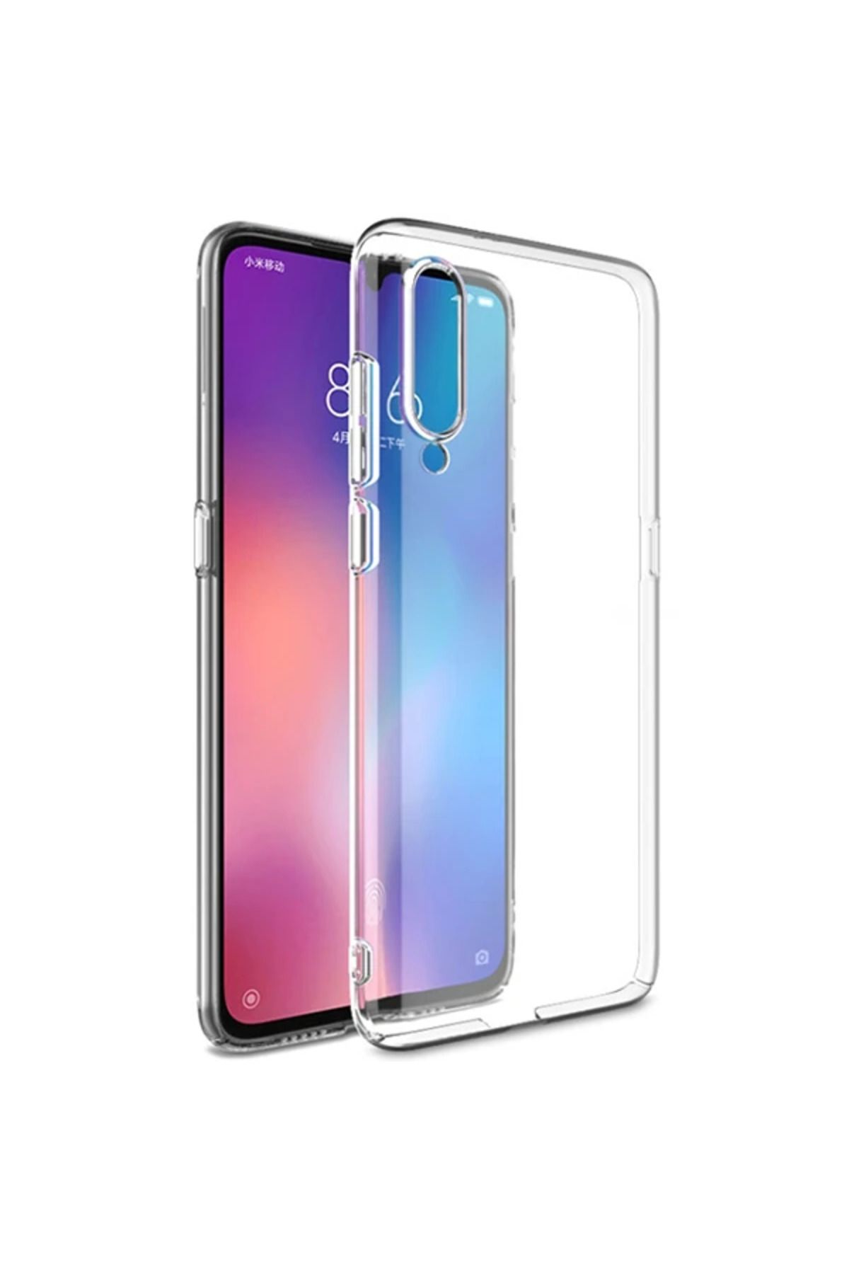 LaCend Xiaomi Mi 9 Pro Kamera Korumalı Silikon Kılıf-(5775) - LC2491-6084