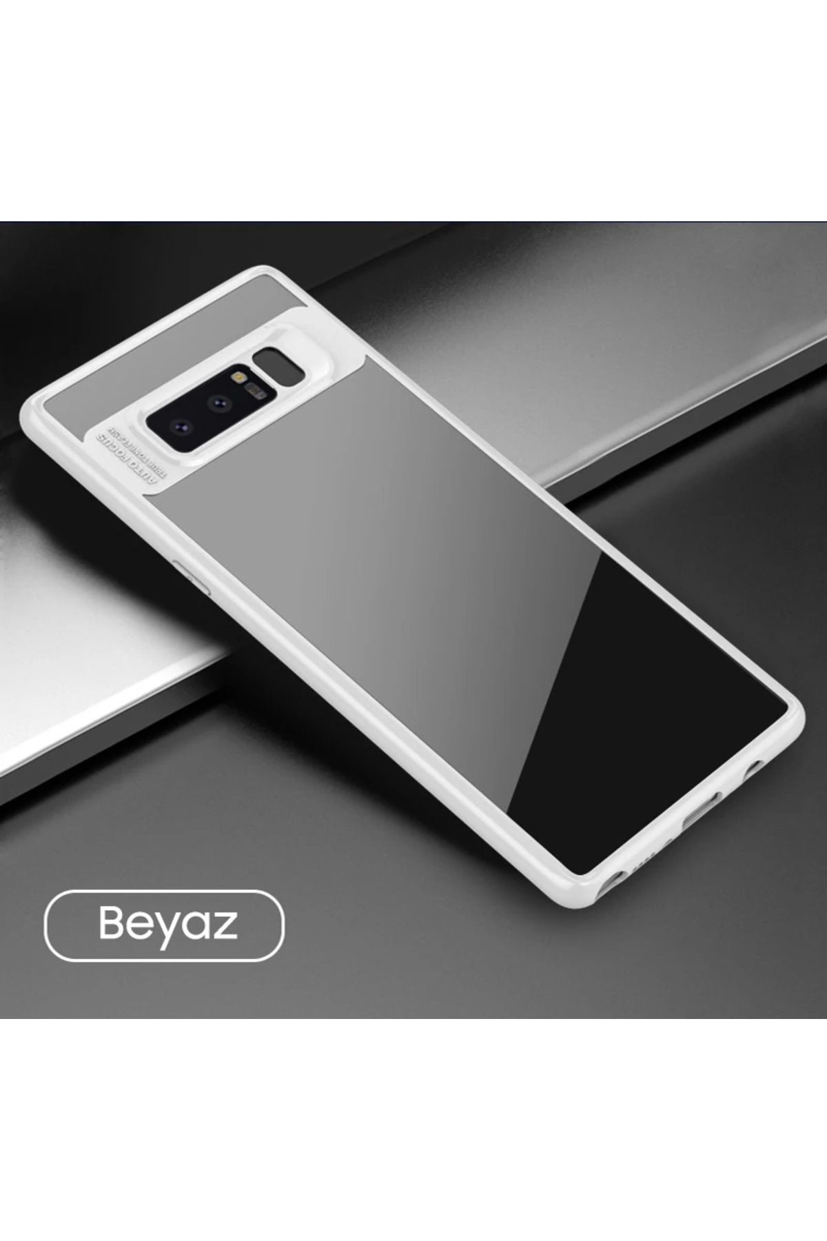 demila Ally Galaxy Note 8 Darbeya Dayanıklı Şeffaf Silikon Kılıf-(5775) - MLA7391-1585