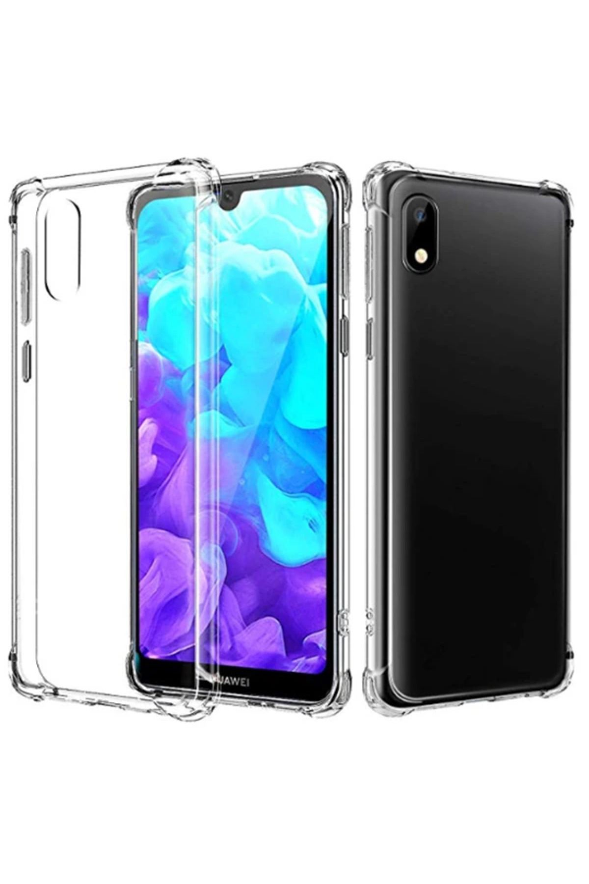 demila Huawei Y5 2019 Anti-Drop Darbe Emici Silikon Kılıf-(5775) - MLA5270-6422