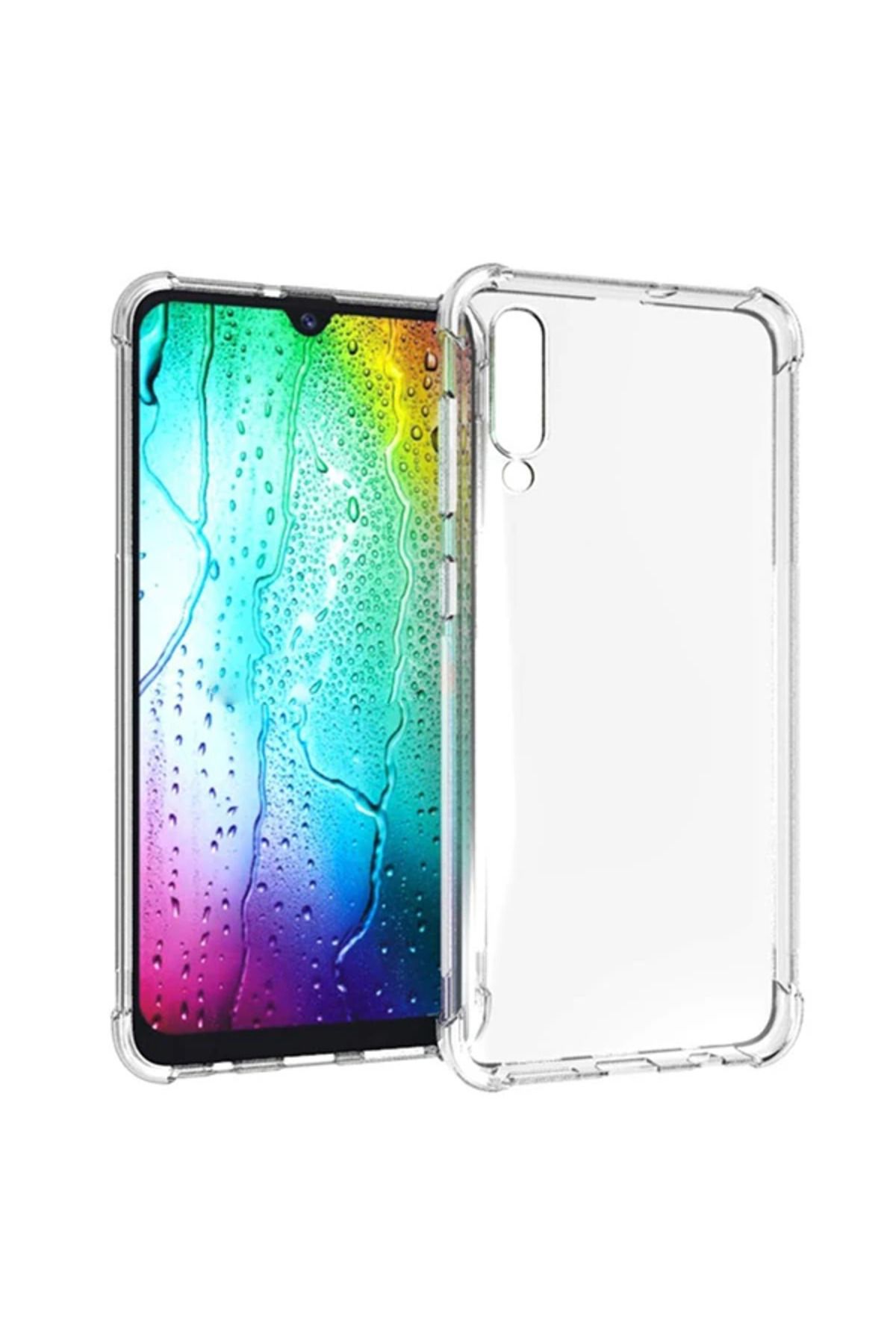 Marsilyan Ally Sm Galaxy A50/A50S/A30S Anti-Drop Darbe Emici Silikon Kılıf-(5775) - MCT4156-8560