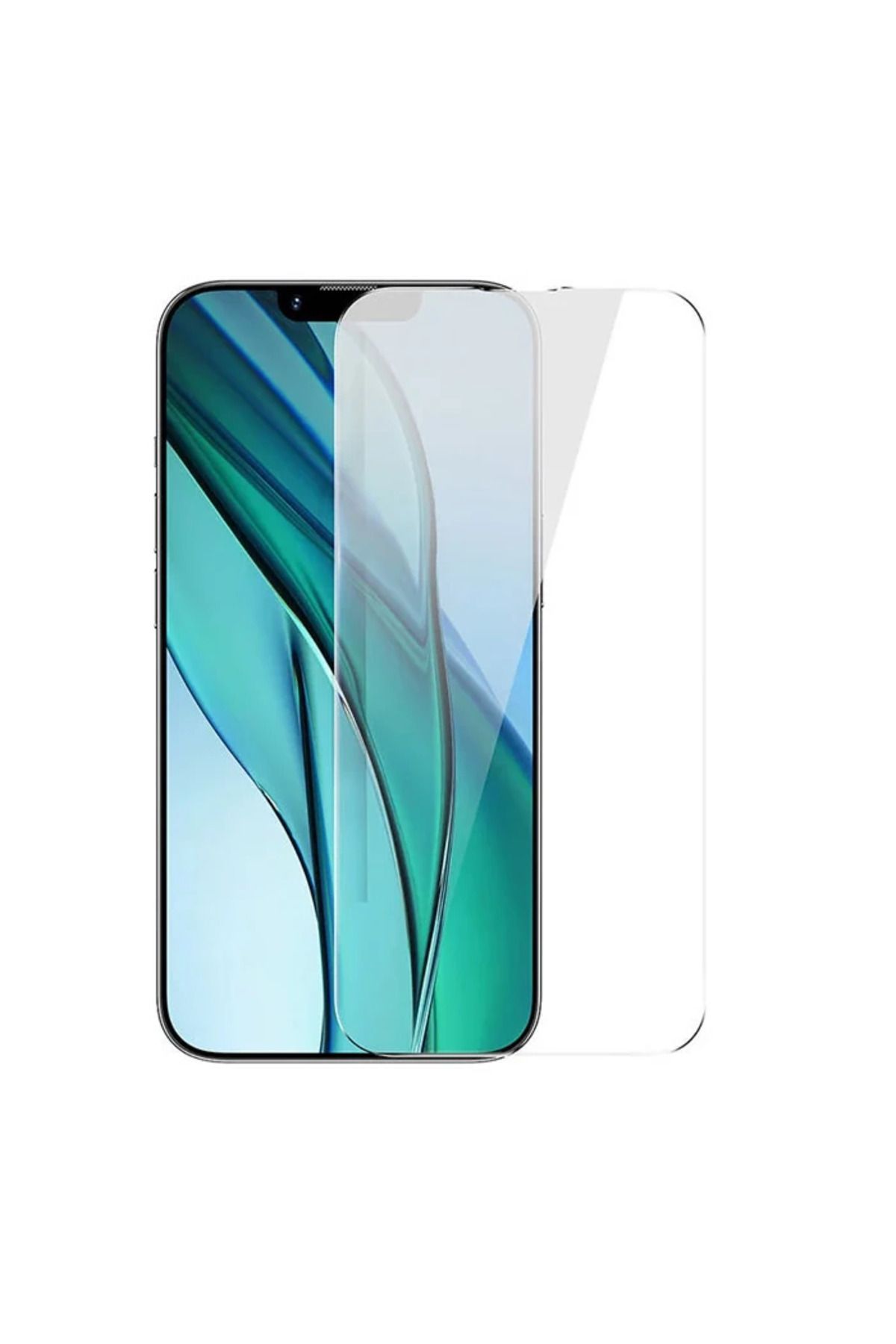 mudikonsept Crystal Serisi iPhone 15 Plus Full Koruma Tempered Cam Ekran Koruyucu-(5775) - MDE7001-9214