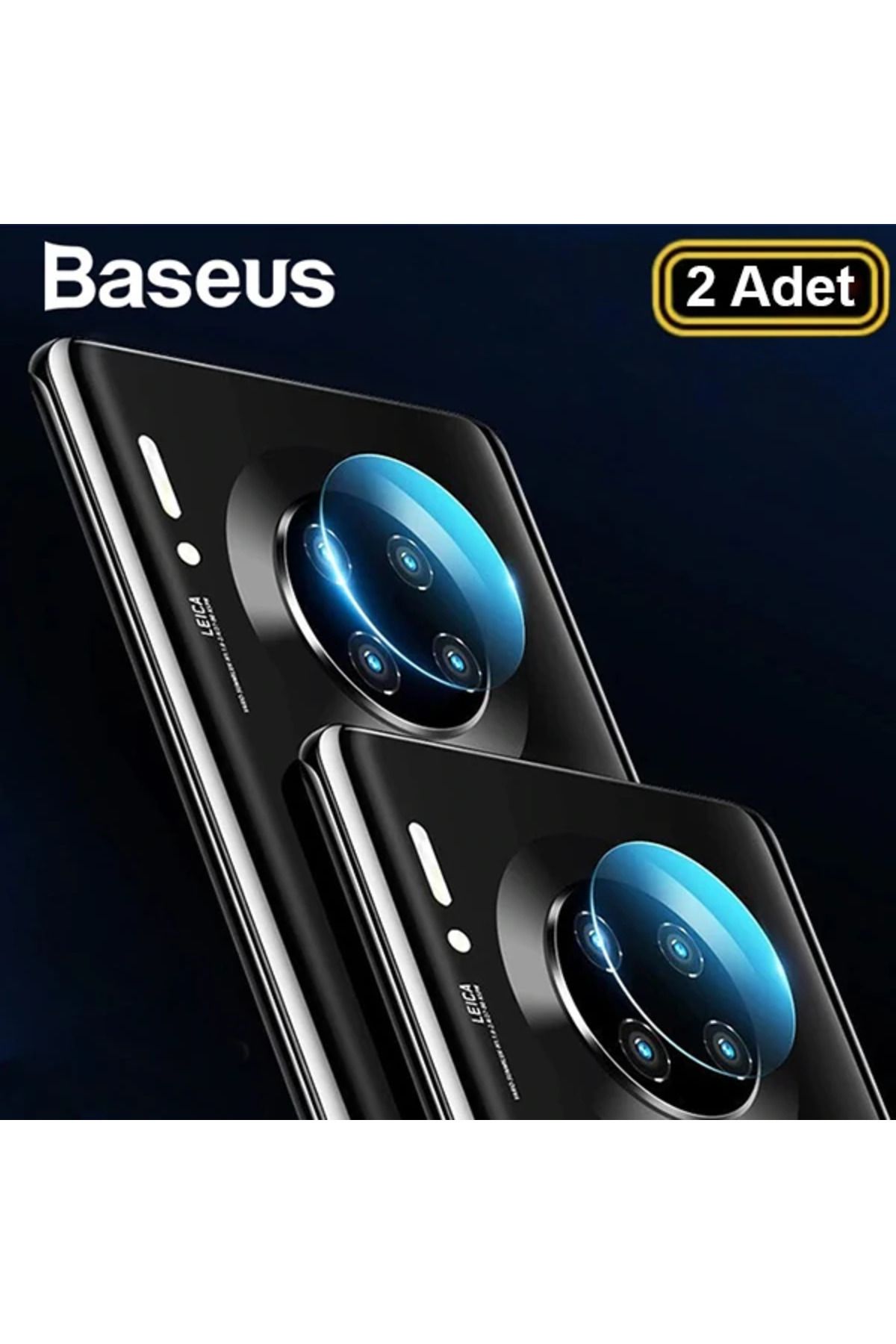 Draco Huawei Mate30/Mate30 Pro Kamera Koruyucu Kırılmaz Cam 2adet set-(5775) - DRCO2533-3502