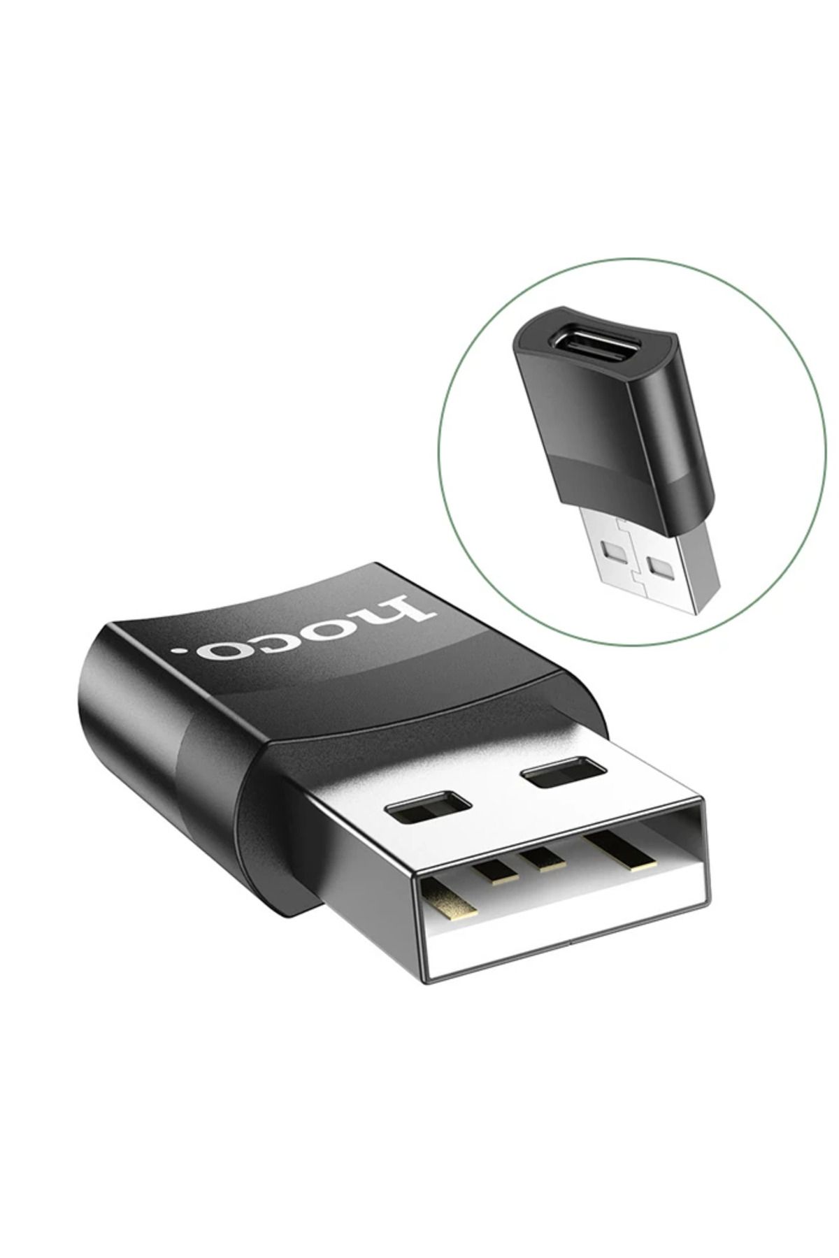ChenSea HOCO UA17 Dişi Type-C to Erkek USB Dönüştürücü Çevirici Adaptör-(5775) - AGT5318-9695