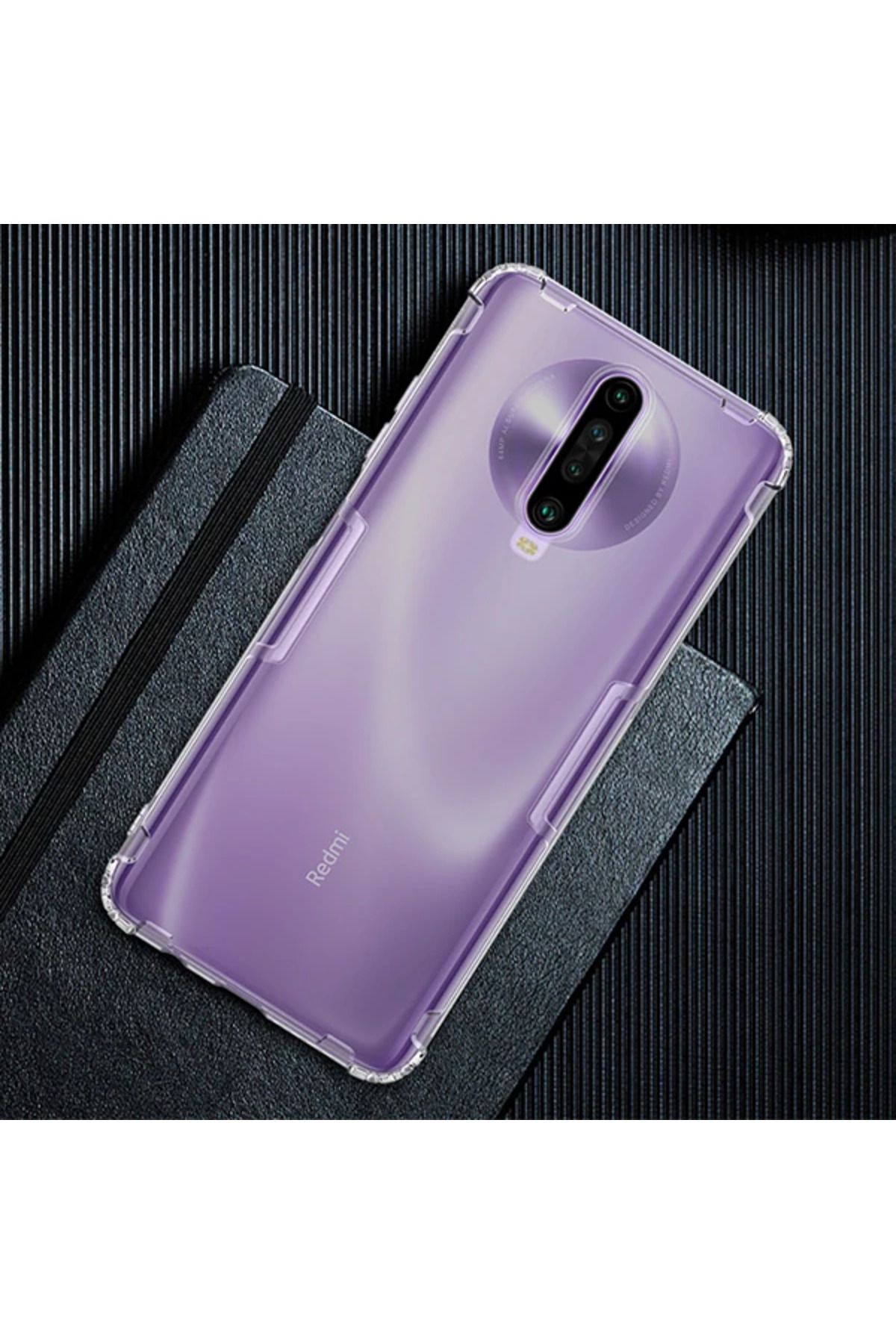 Marsilyan Xiaomi Redmi K30 Anti-Drop Darbe Emici Silikon Kılıf-(5775) - MCT8433-1367