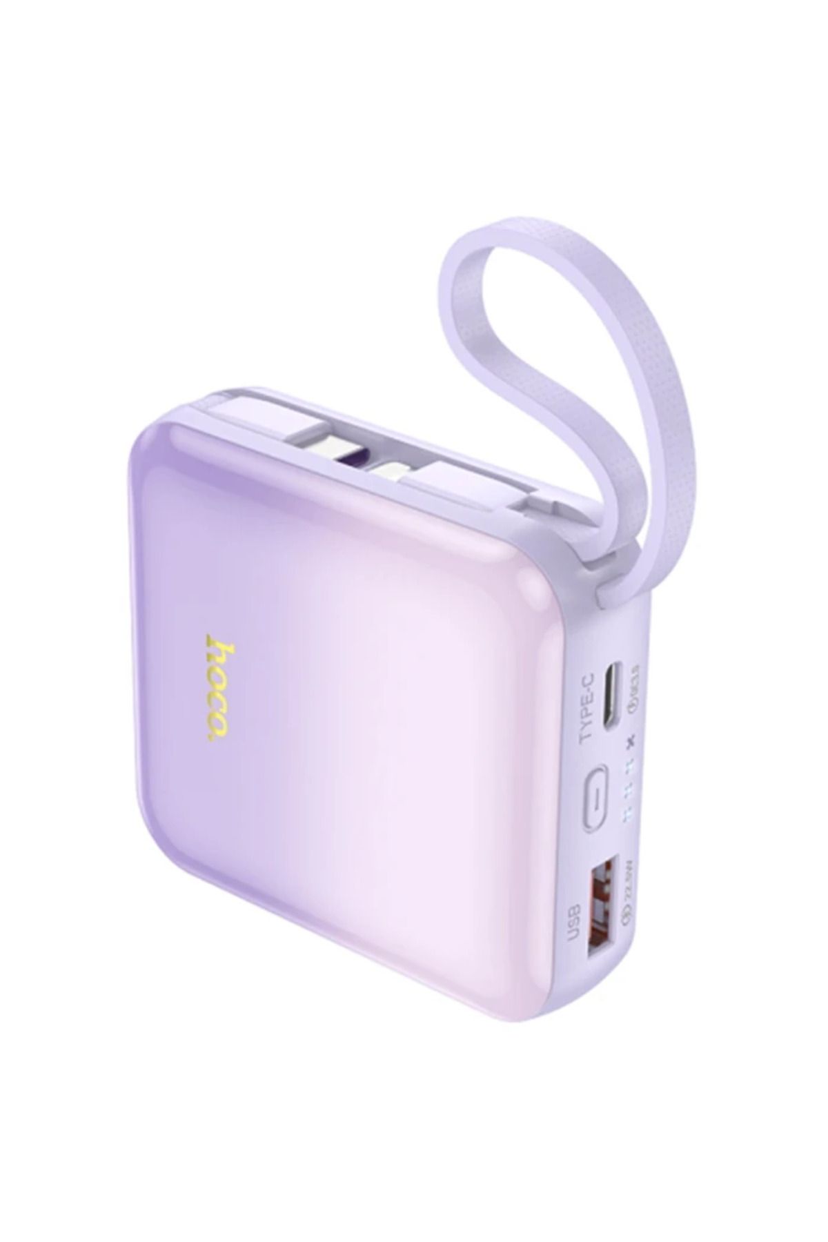 mycarmella HOCO Q23 Blade 10000mAh 22.5W+PD20W Kablolu Powerbank-(5775) - VHT5973-8624