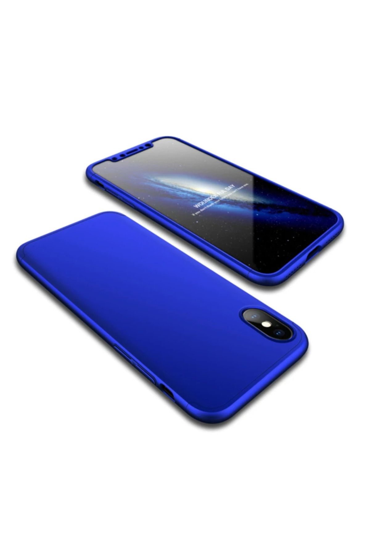 demila İPhone X Xs Gkk 360 Koruma Premium Pc Kılıf-(5775) - MLA7502-9242