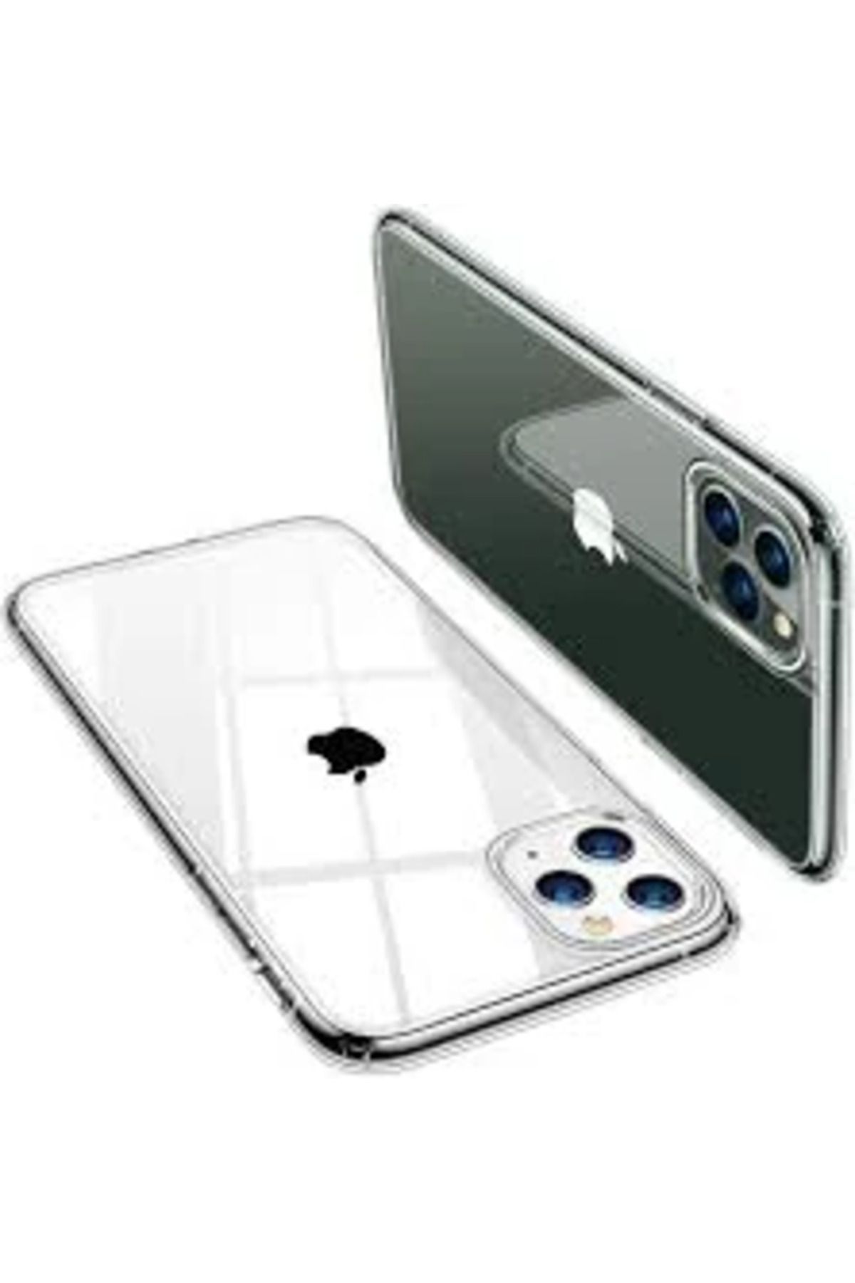 demila GOR İPhone 11 Pro 5.8 inch (2019) Kamera Korumalı Şaffad Silikon Kılıf-(5775) - MLA9971-6044