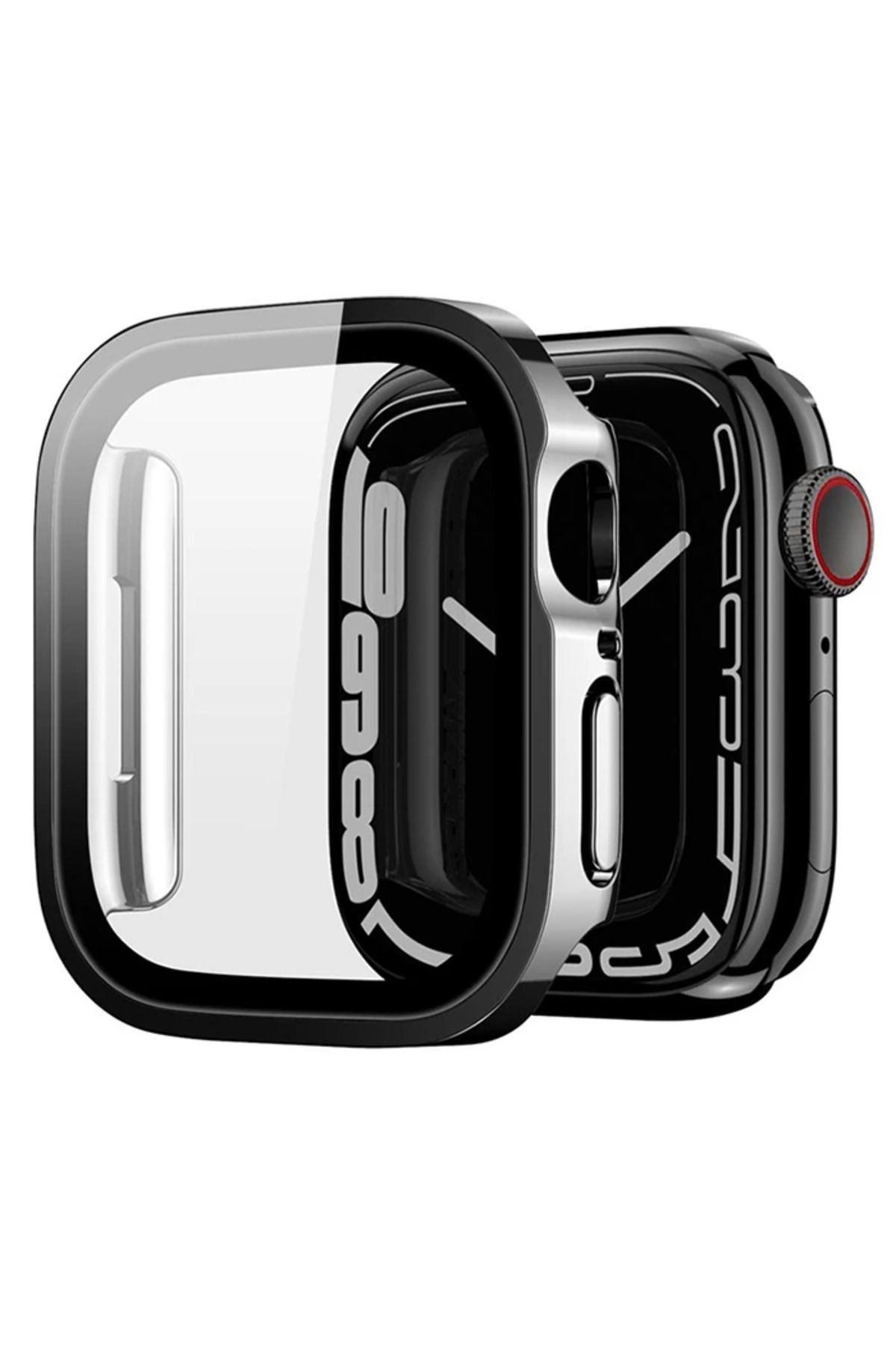 Marsilyan Dux Ducis Hamo Series Apple Watch Ultra 49mm için Hard PC Full Koruma Sert Armor Z? - MCT9394-6480
