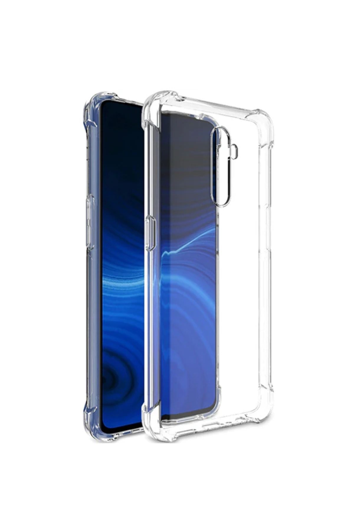 demila Oppo Reno 2F Anti-Drop Darbe Emici Silikon Kılıf-(5775) - MLA5788-5535