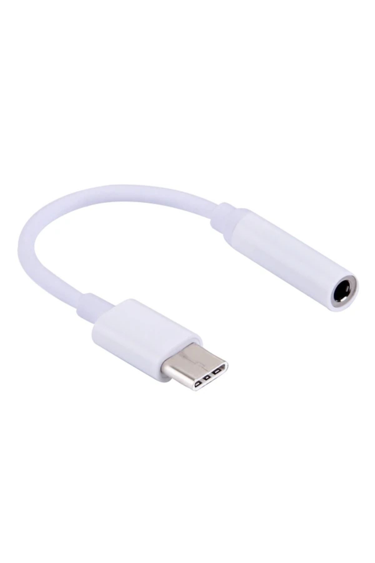 Marsilyan Type-C 3.5mm Kulaklık Dönüştürücü Aparat Aux Çevirici Adaptör-(5775) - MCT8365-3640